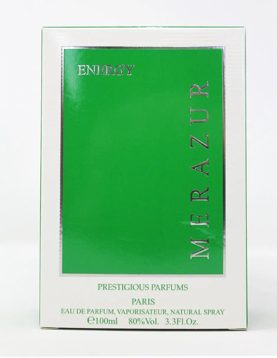 Merazur Energy By Prestigious Parfums For Men 3.3oz EDP Spray