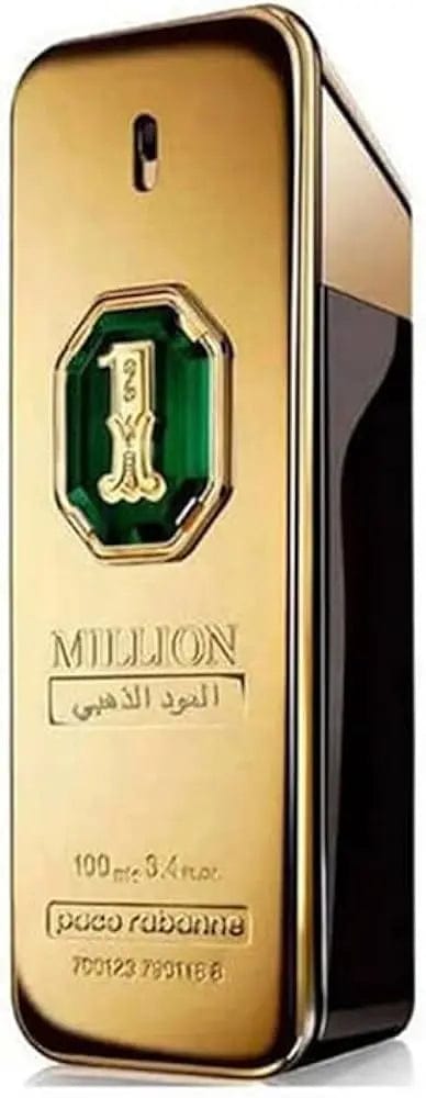 Million Gold Oud By Paco Rabanne For Men 3.4 EDP Spray