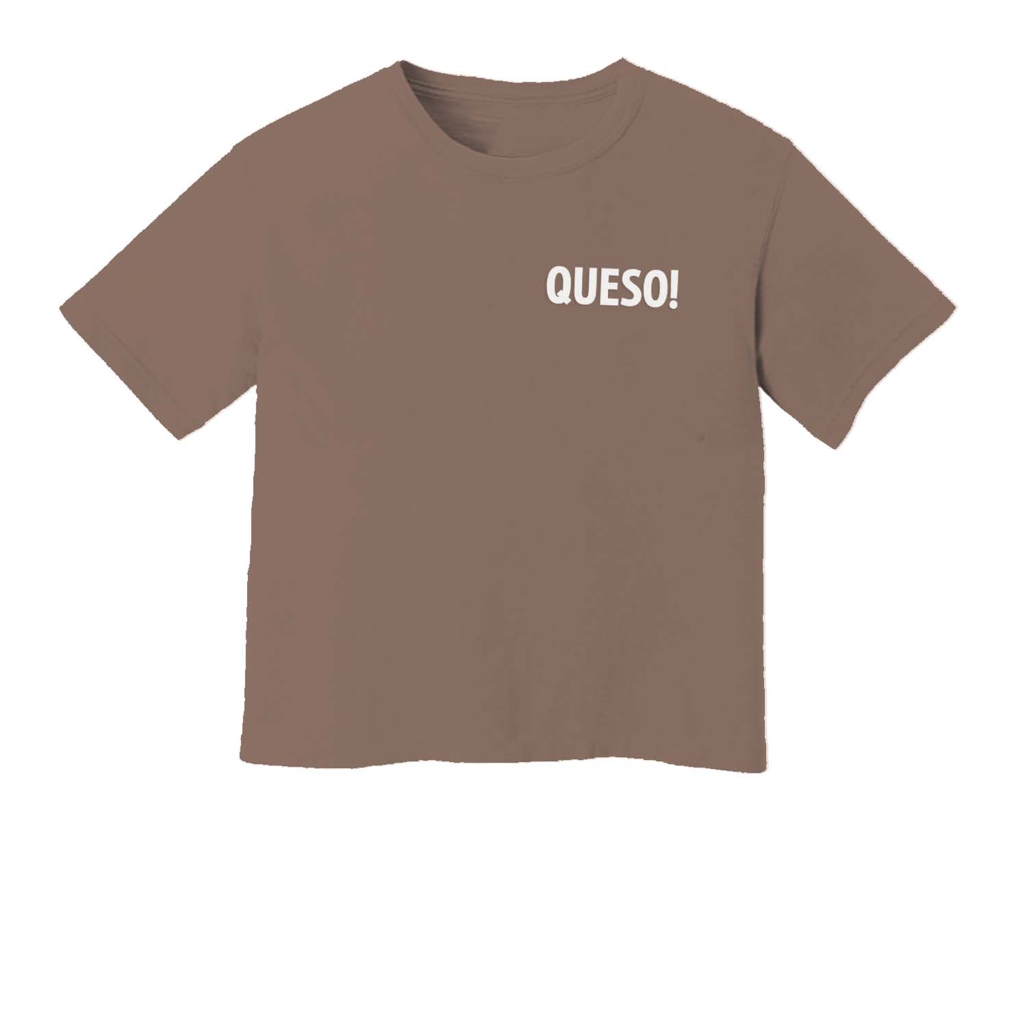 Queso! Washed Crop Tee