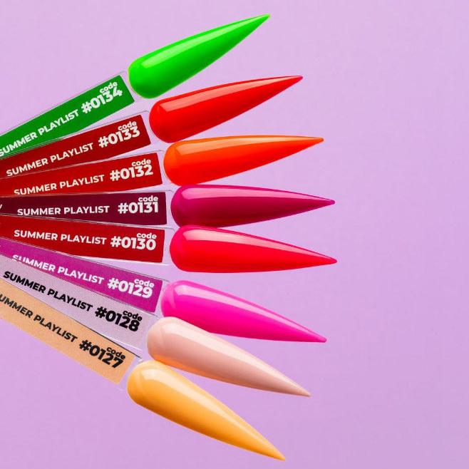 GEL POLISH COLOR #0129 SUMMER PLAYLIST 12ml - DNKa™