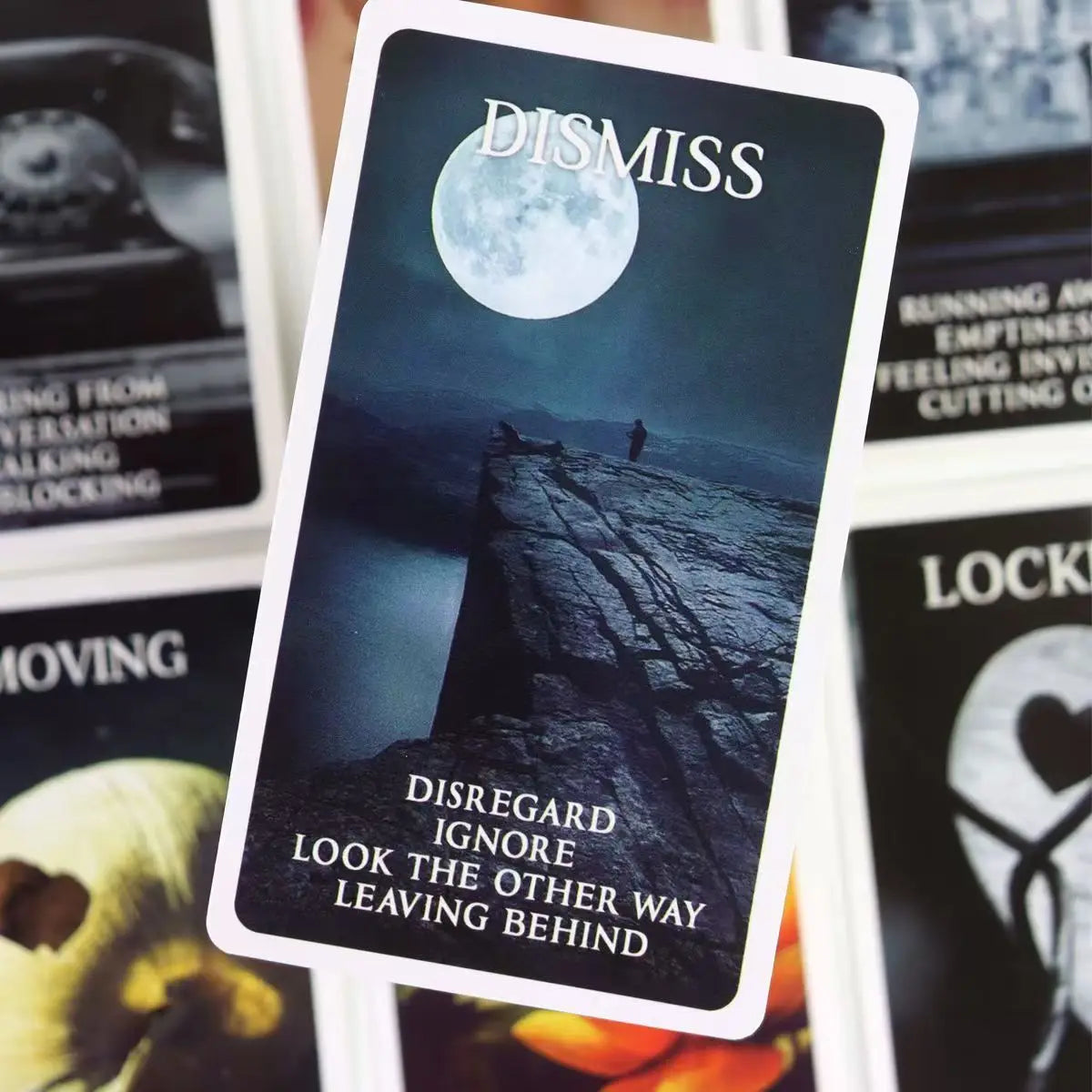 Mystic Black Rose Oracle Deck