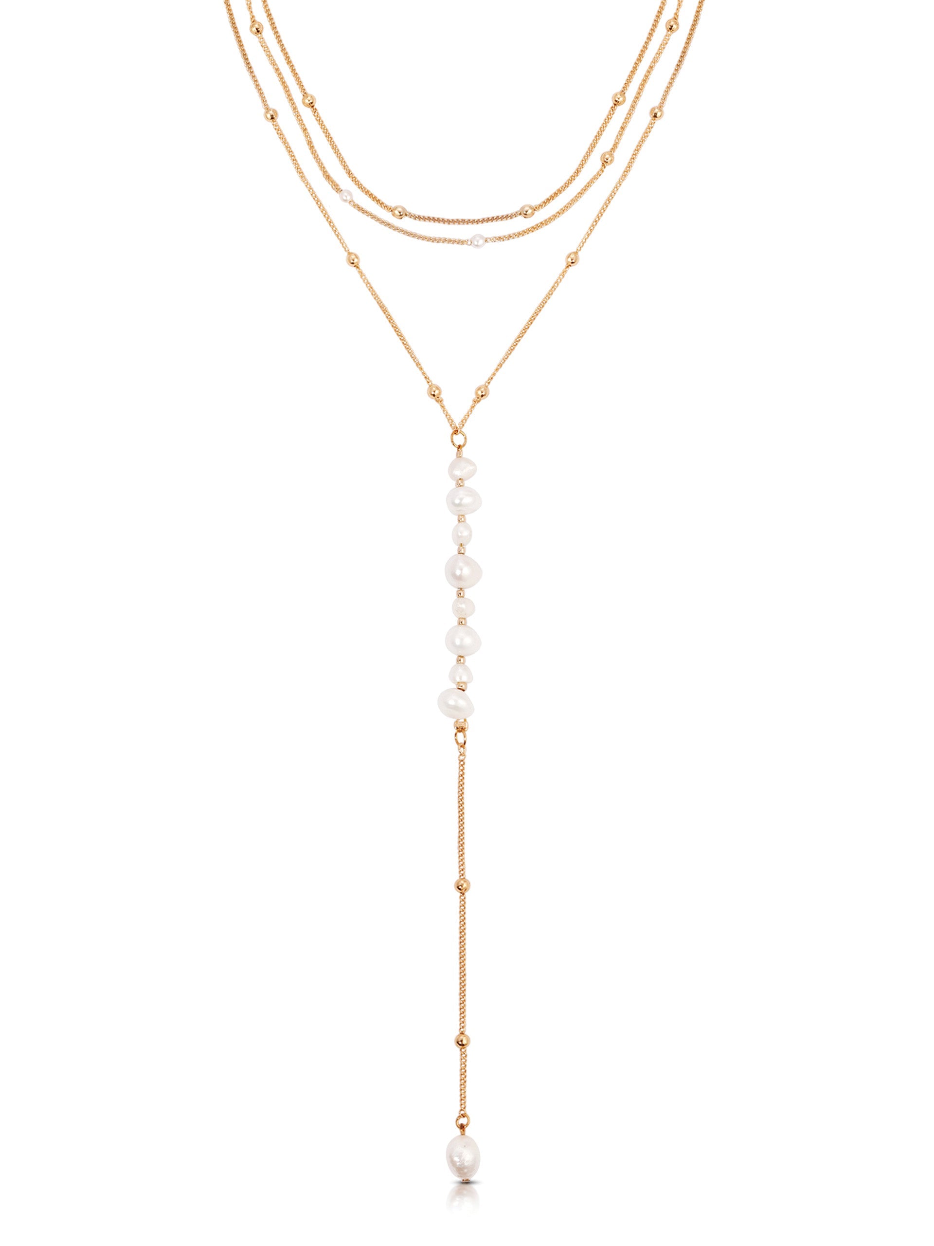 Coastal Pearl Lariat