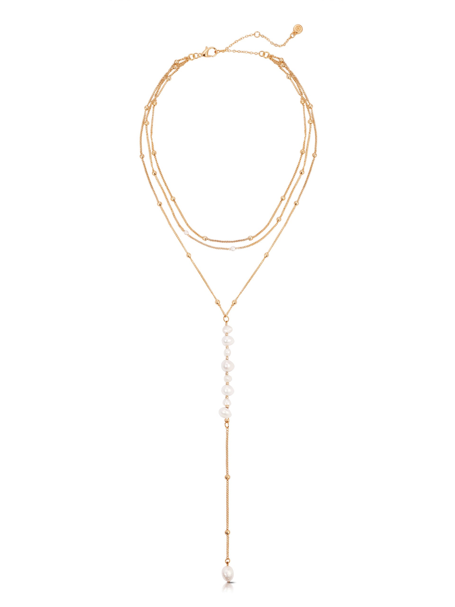 Coastal Pearl Lariat