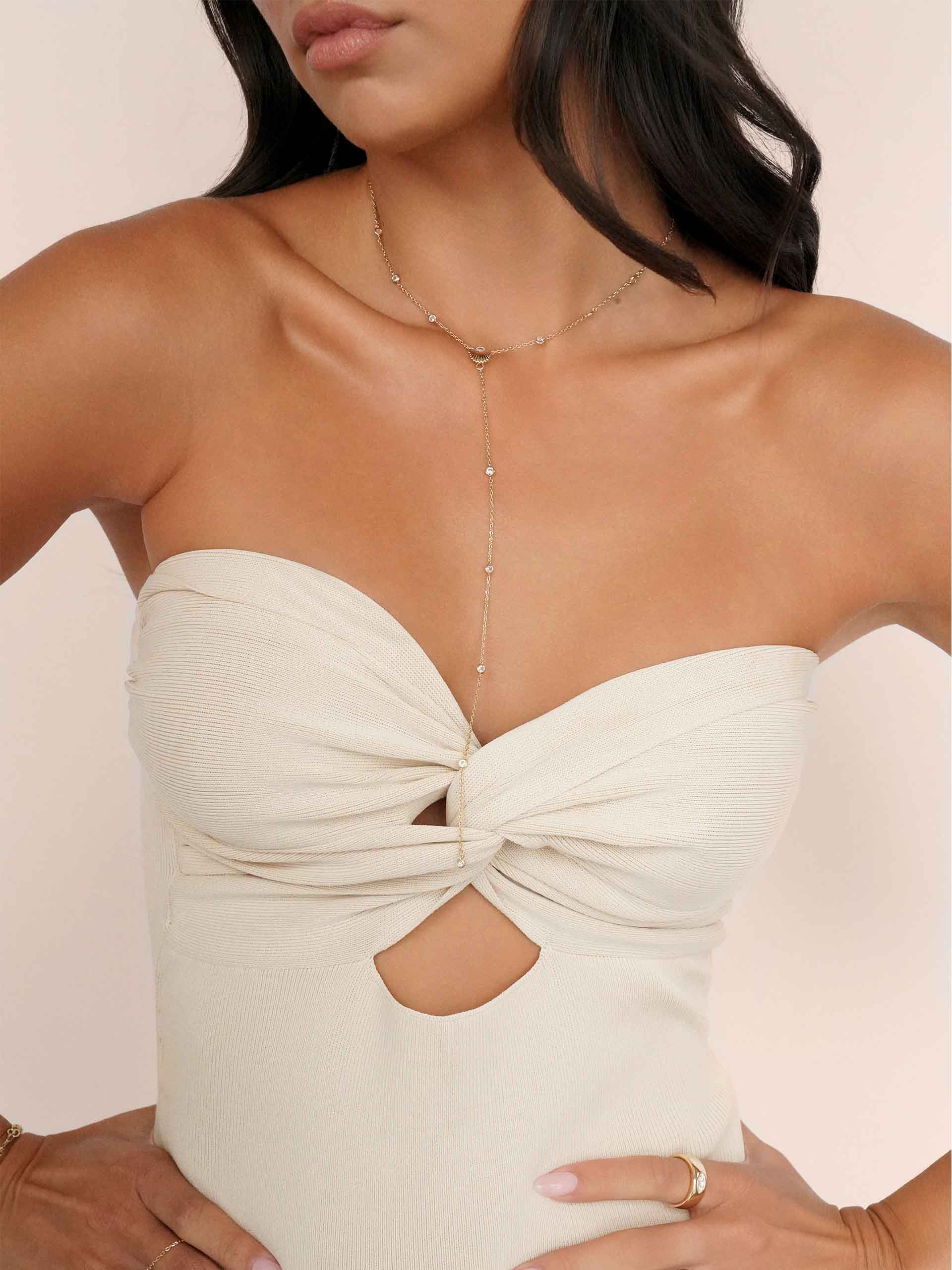 Santorini Shell Lariat