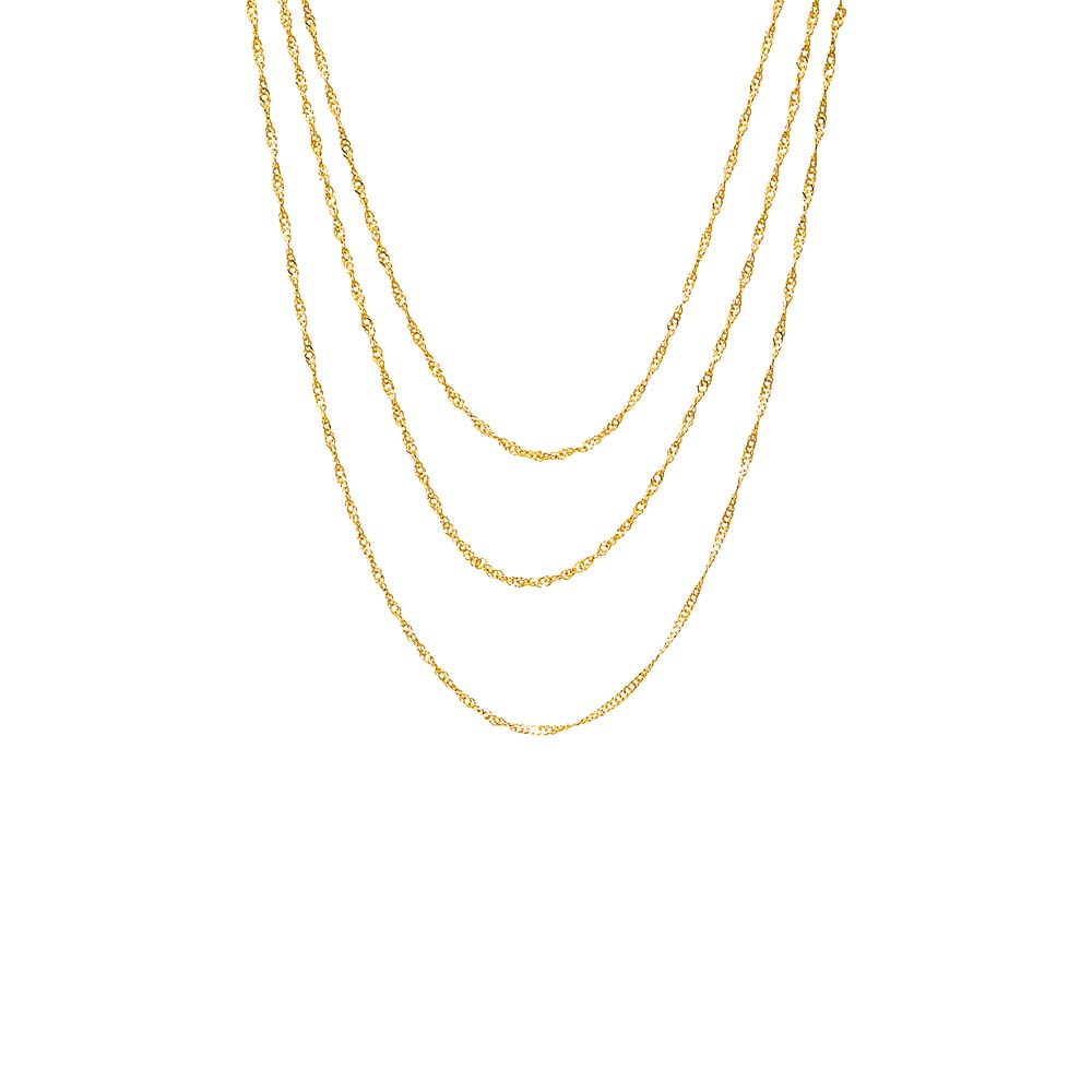 Baby Twisted Rope Chain Necklace