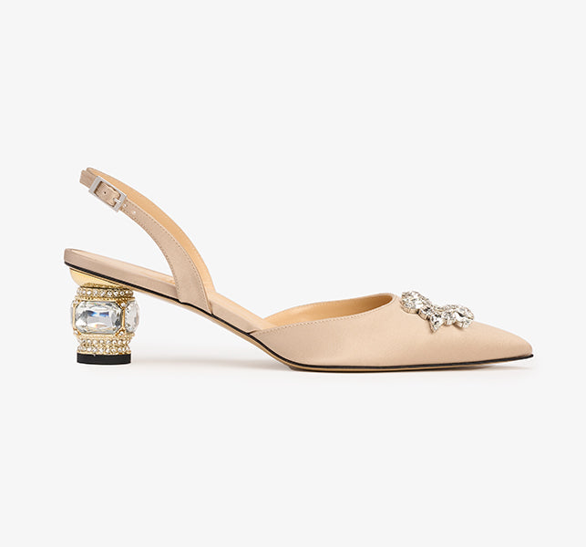 Champagne Slingback 50