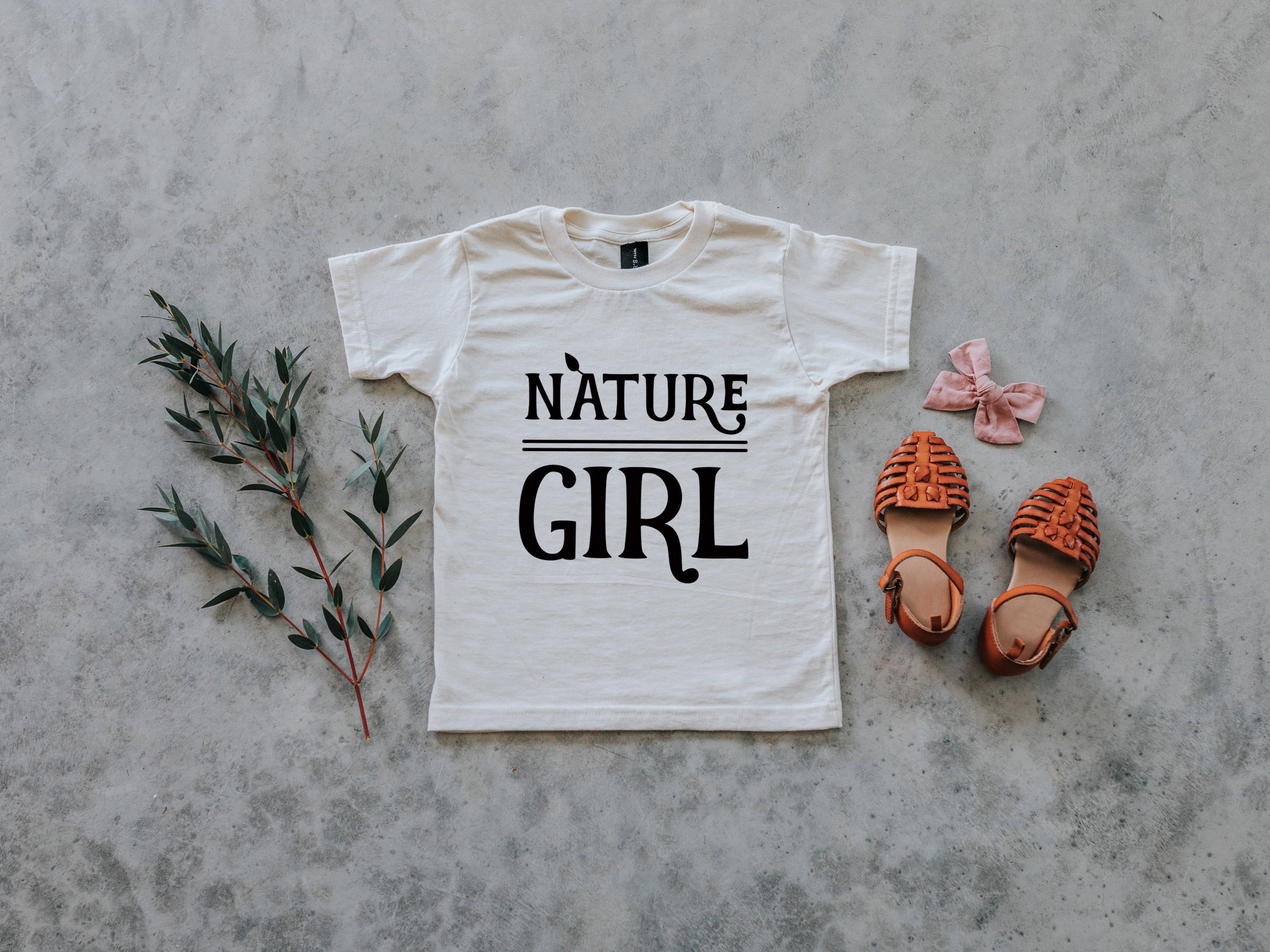 Nature Girl Organic Kids Tee