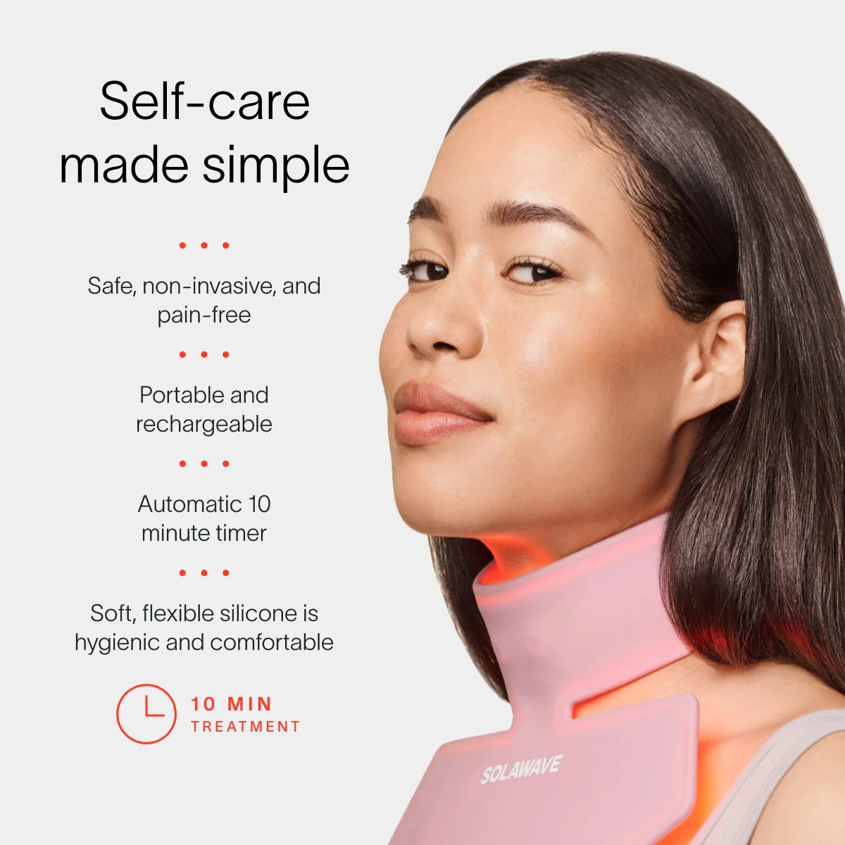 Neck & Chest LED Mask w/ LightBoost Cream Kit