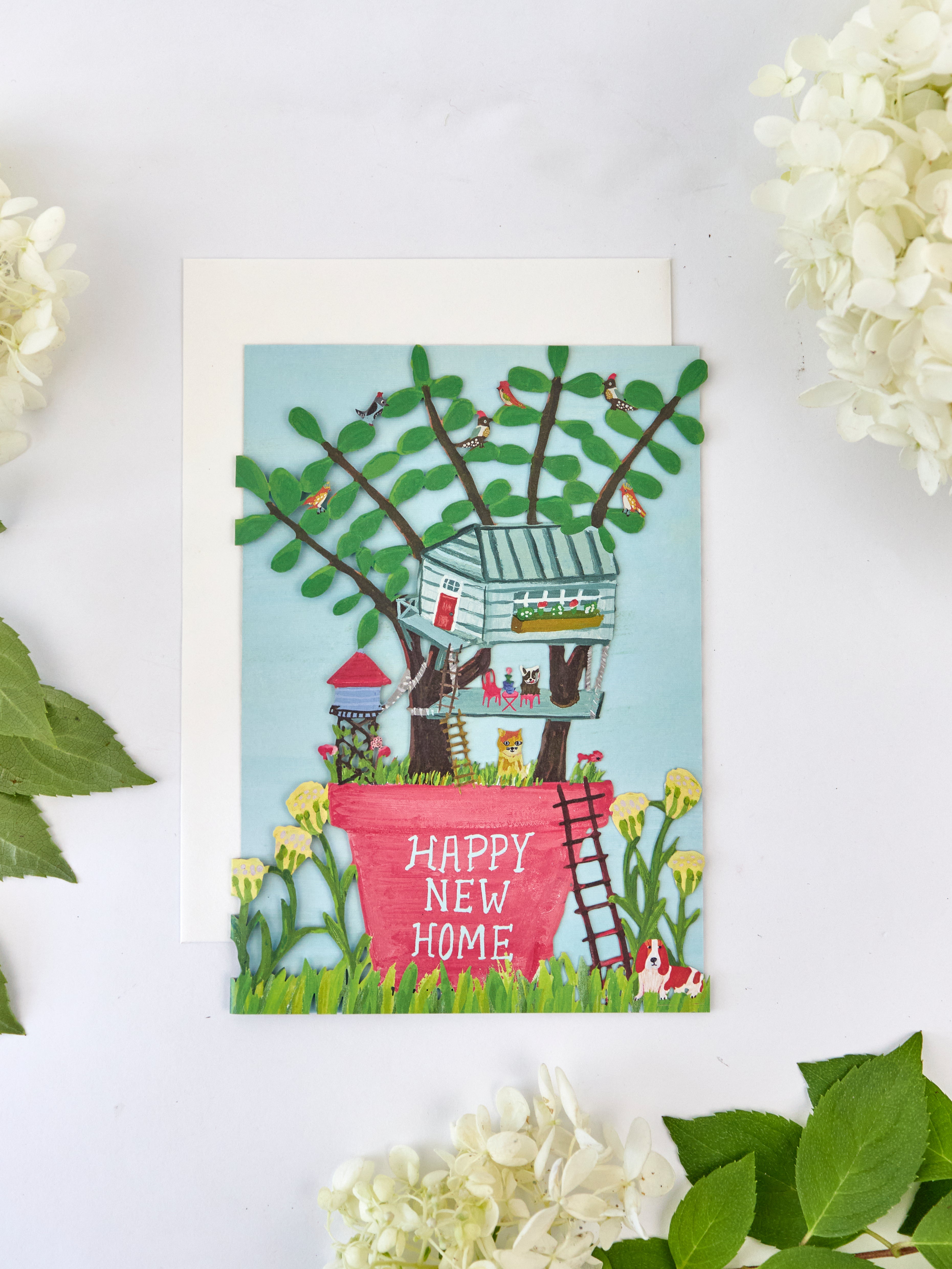 New Home Congratulations Lasercut Card