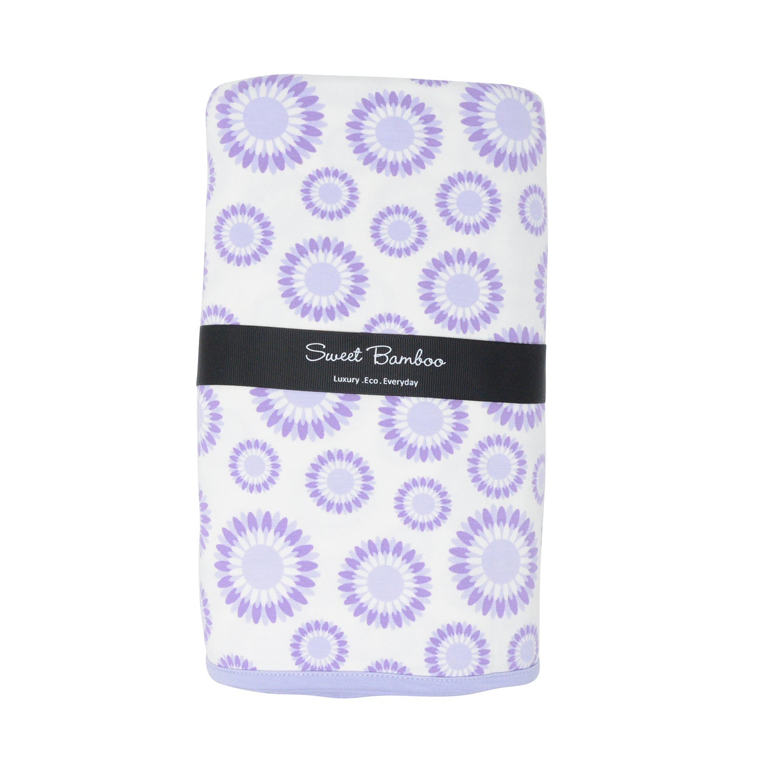 Big Kid Blanket - Sunflower Purple/Gingham Purple