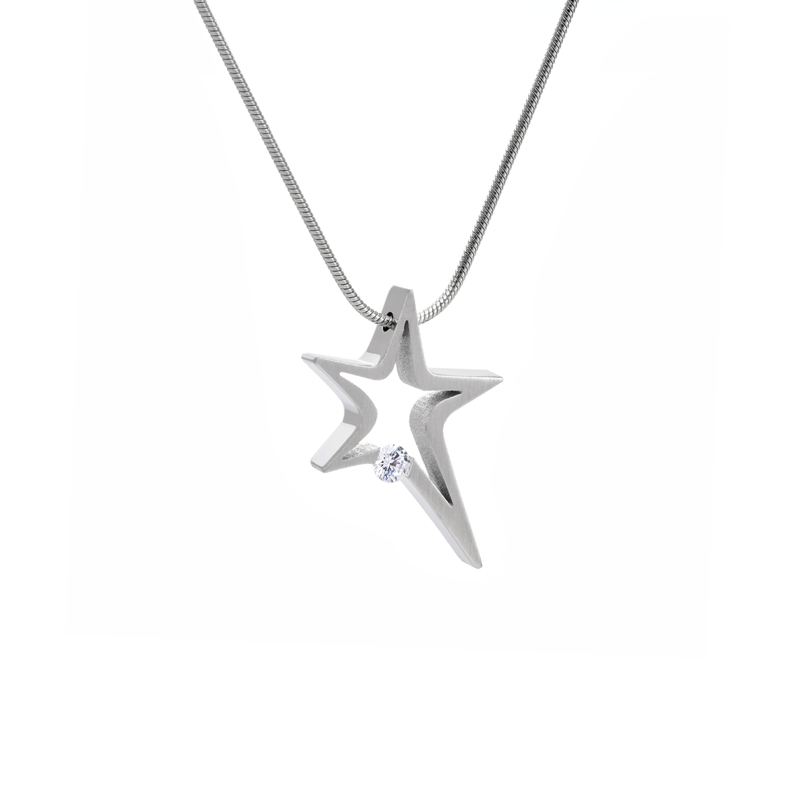 PT115W B.Tiff Shooting Star Pendant Necklace