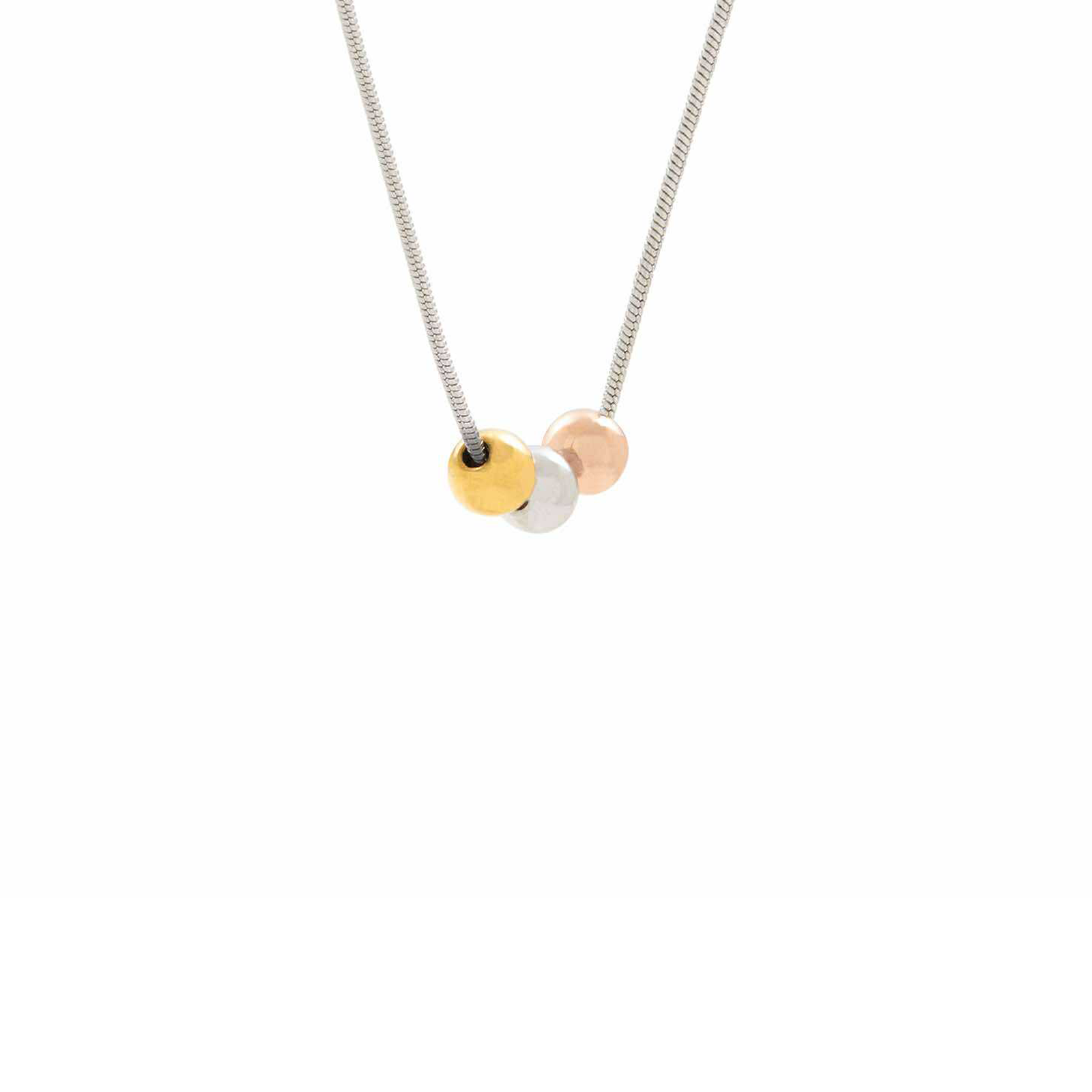 PT302W B.Tiff Triolette Pendant Necklace