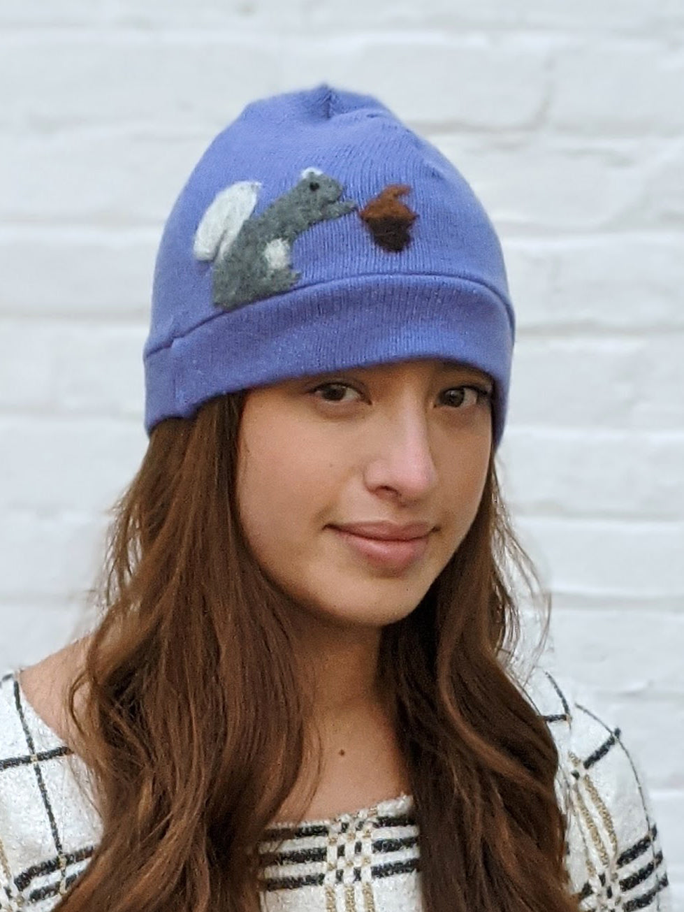 Squirrel Cashmere Hat - Adult