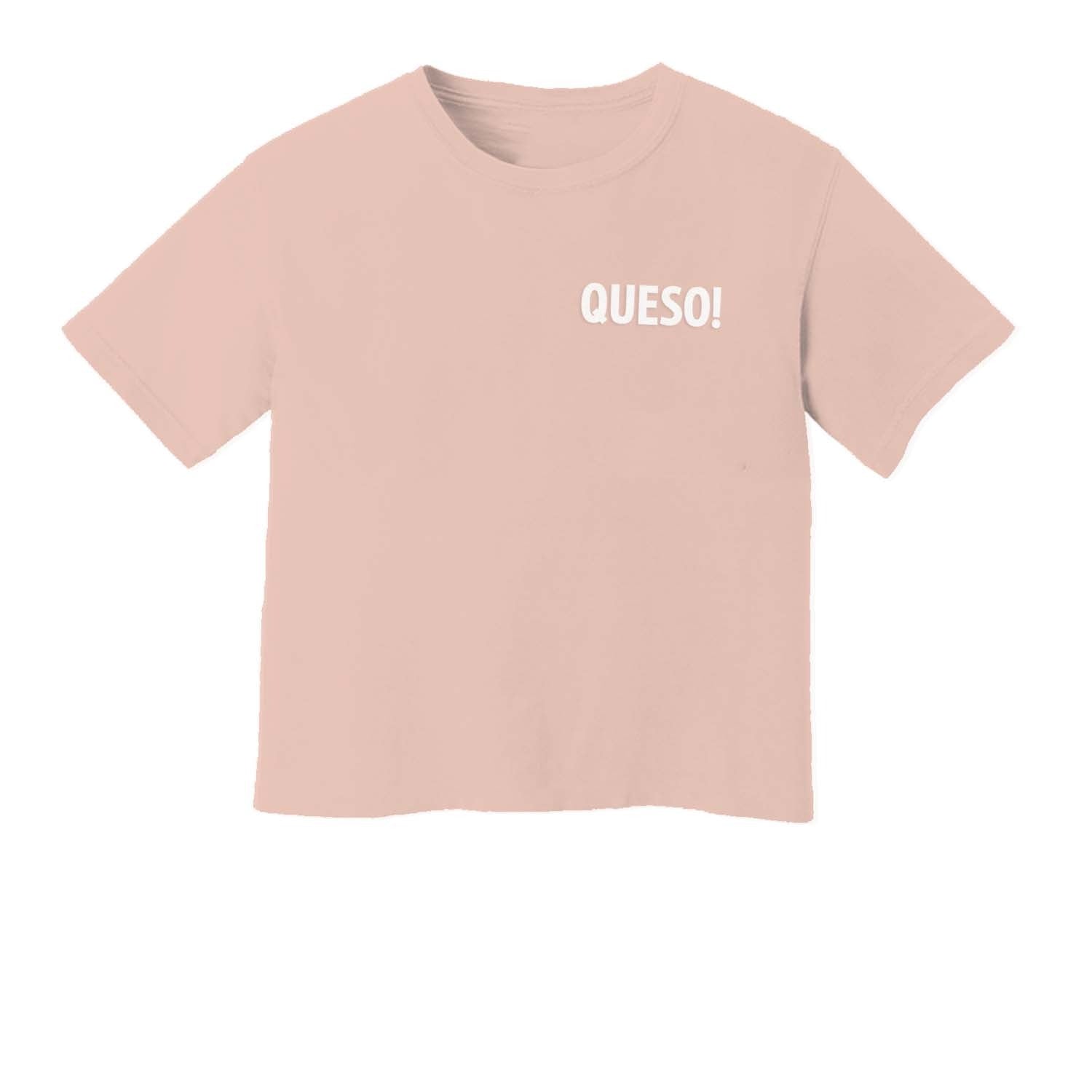 Queso! Washed Crop Tee