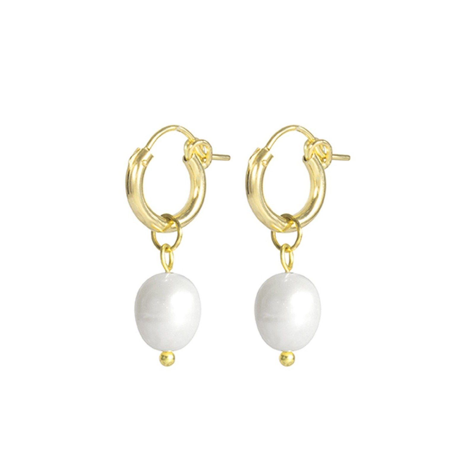 Pearl Hoops