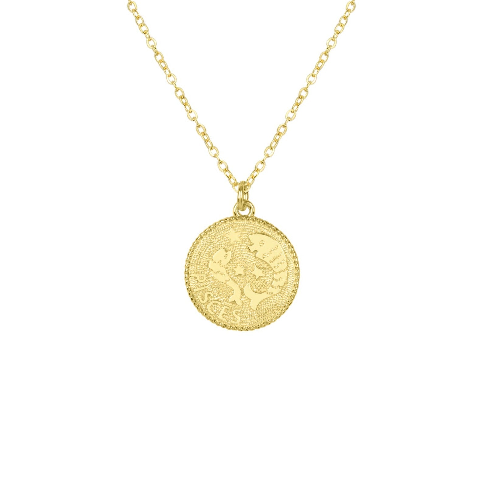 Pisces Zodiac Necklace