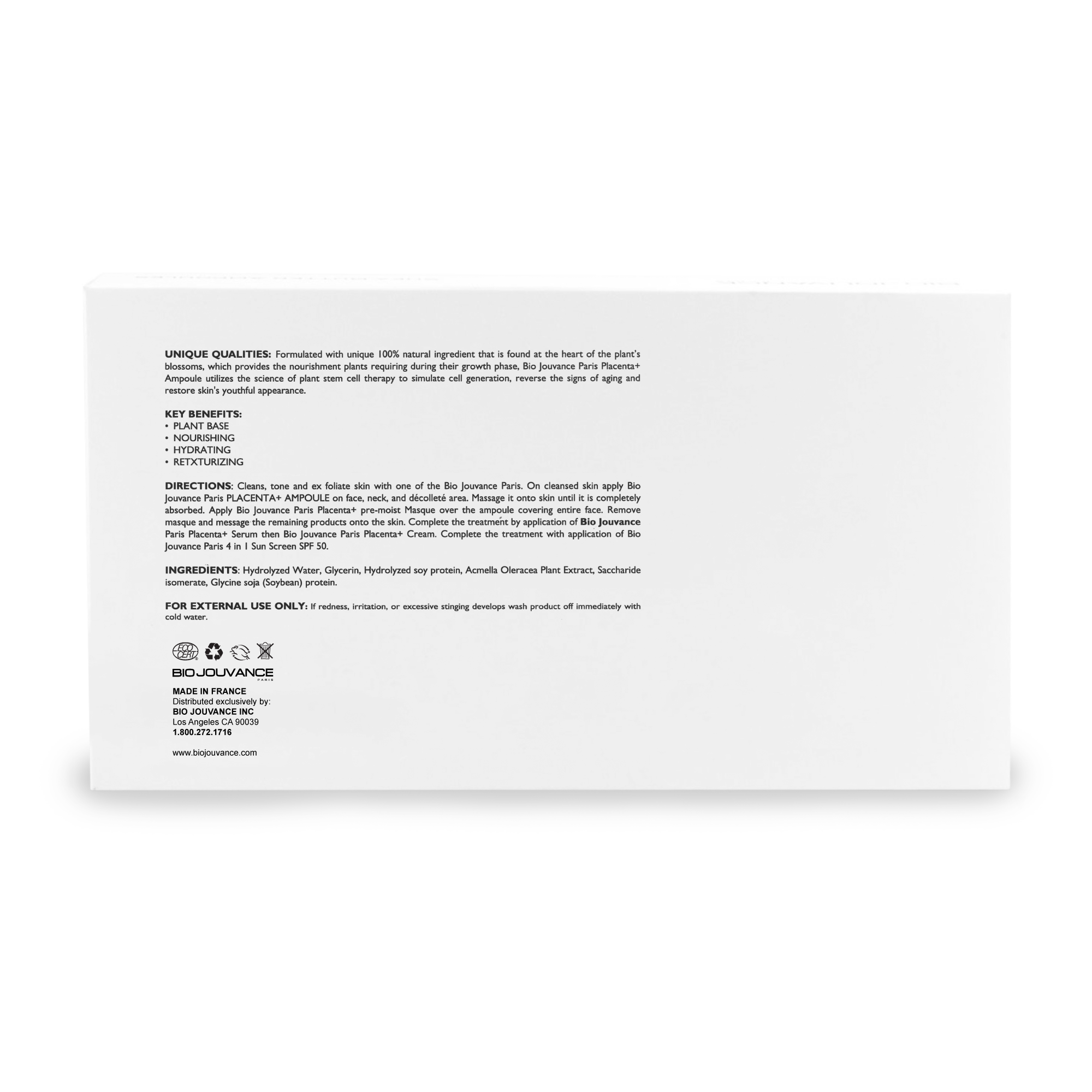 Botanical Placenta Ampoules (Botanical)