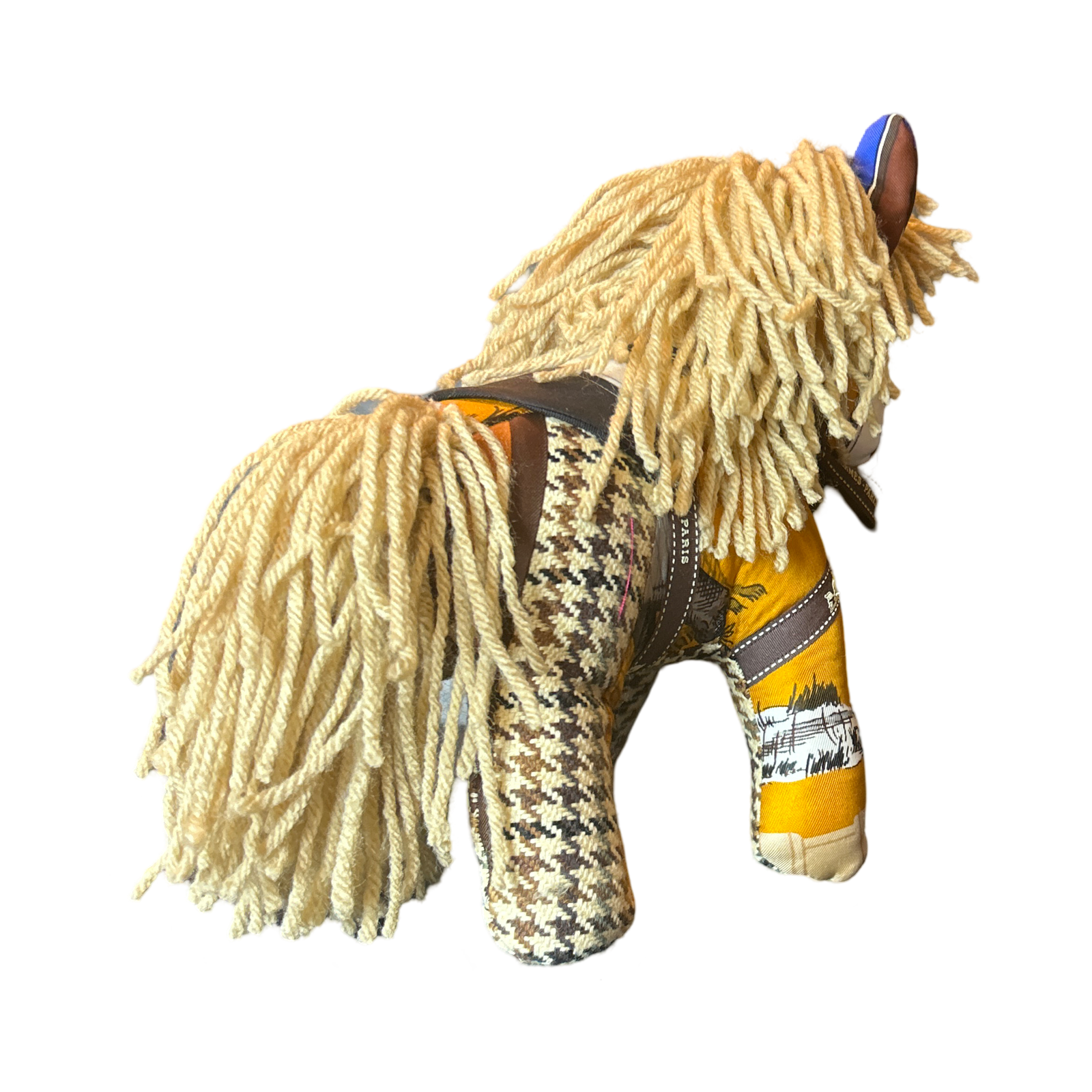 Vintage Silk Scarf Noble Pony