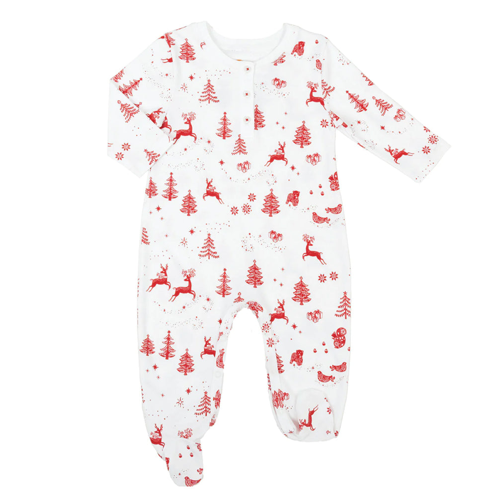 Baby Onesie & Hat - Nordic Winter