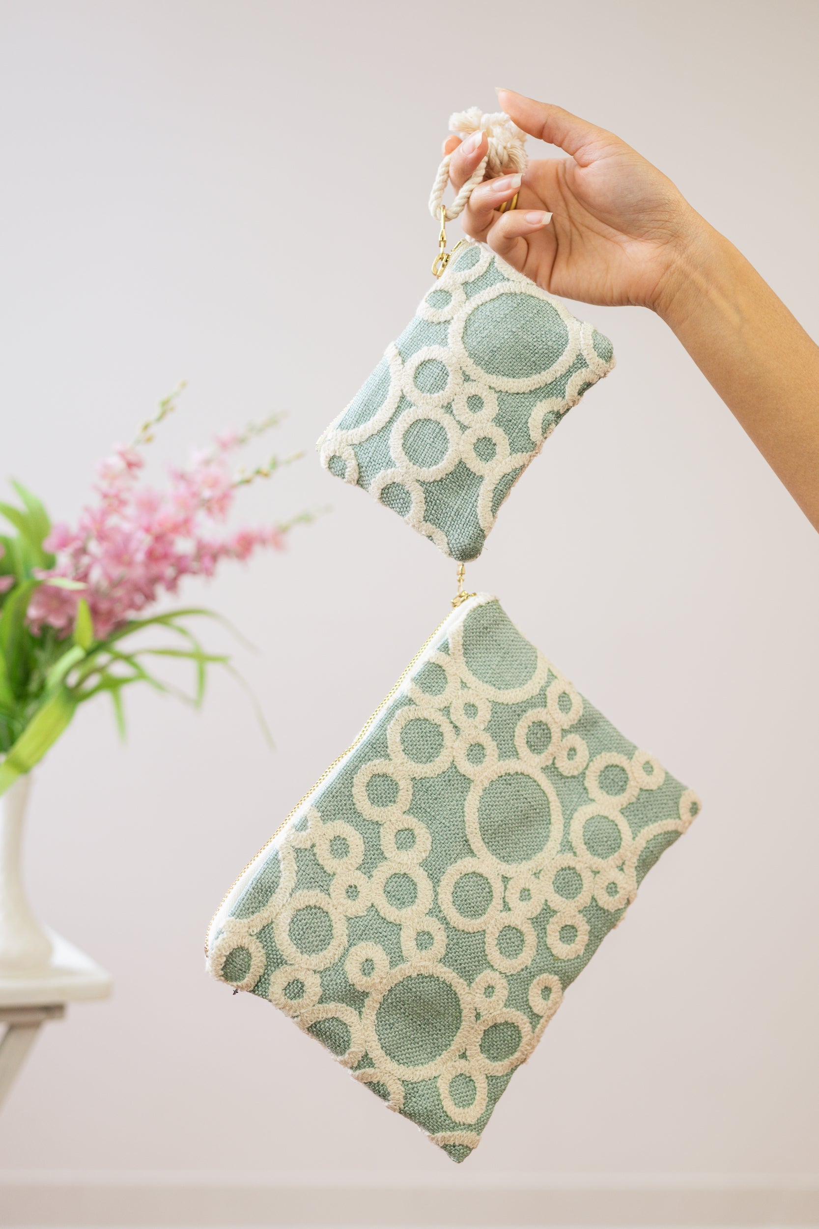 Circle Game Wristlet Purse