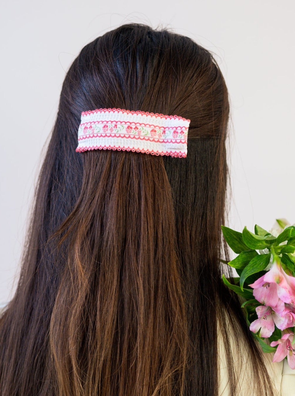 Spring in Sweden Vintage Ribbon Hair Clip