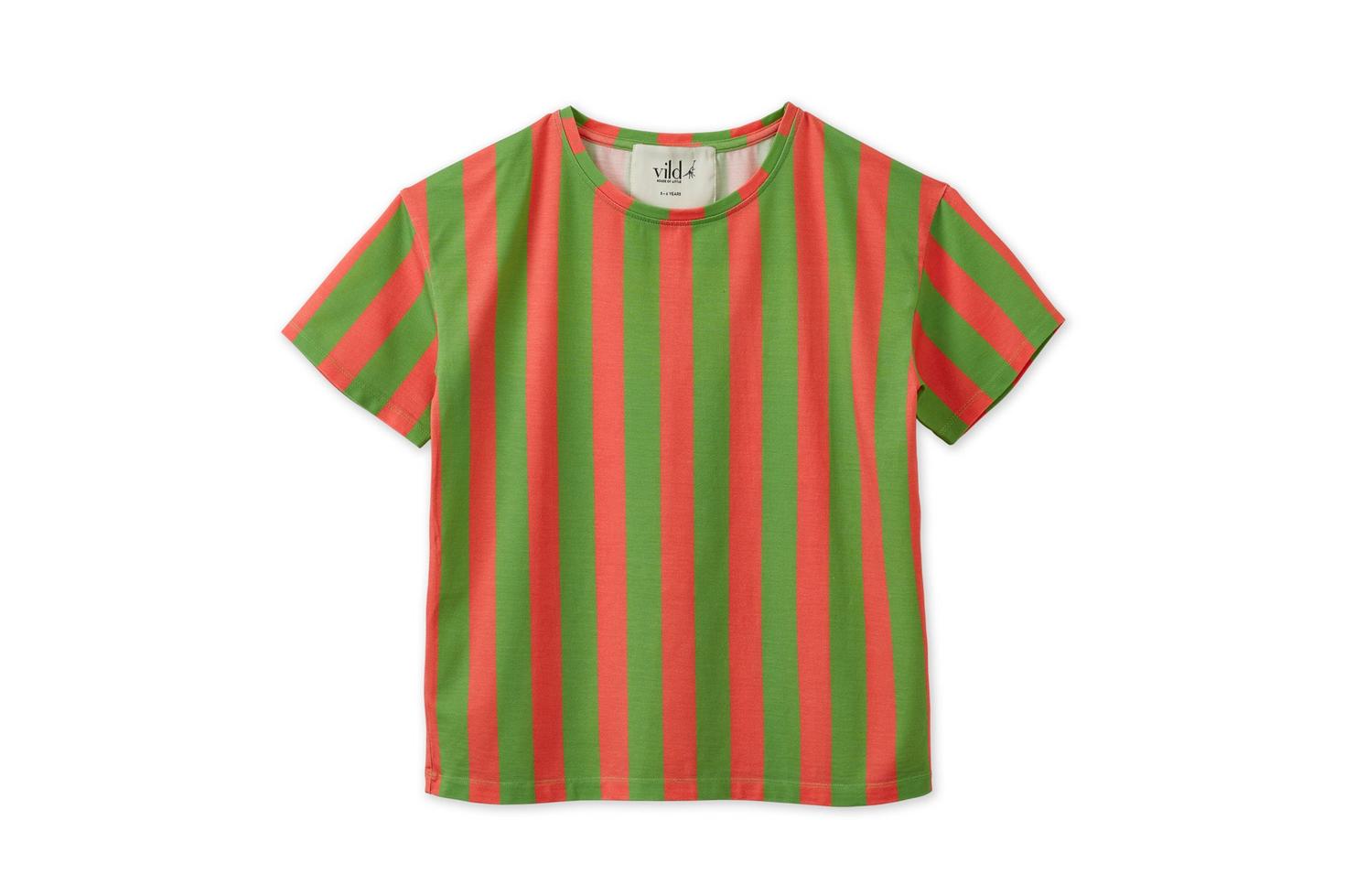 Striped Tencel™ Shirt - Pink/Green