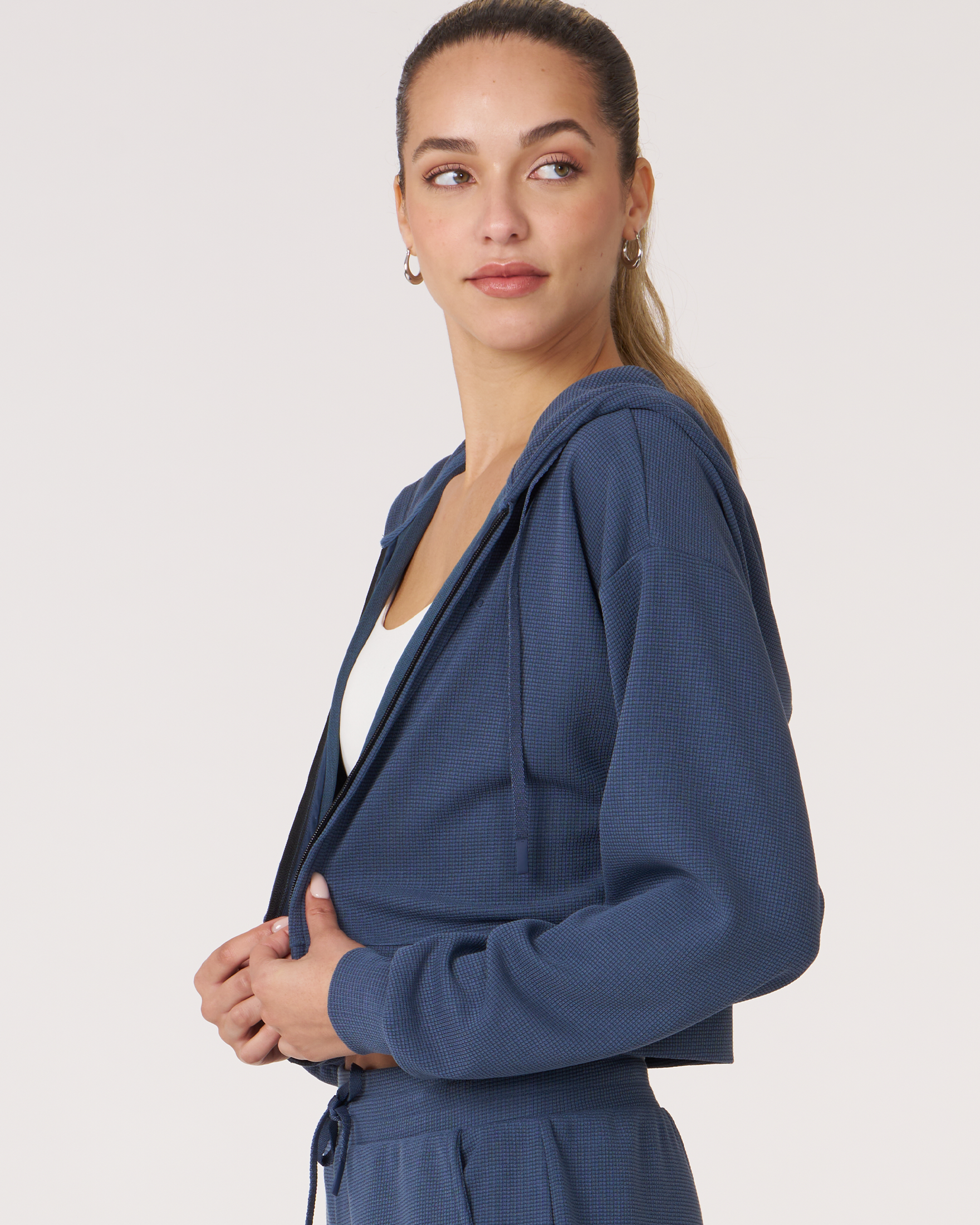 Retreat Waffle Zip Up Jacket-3