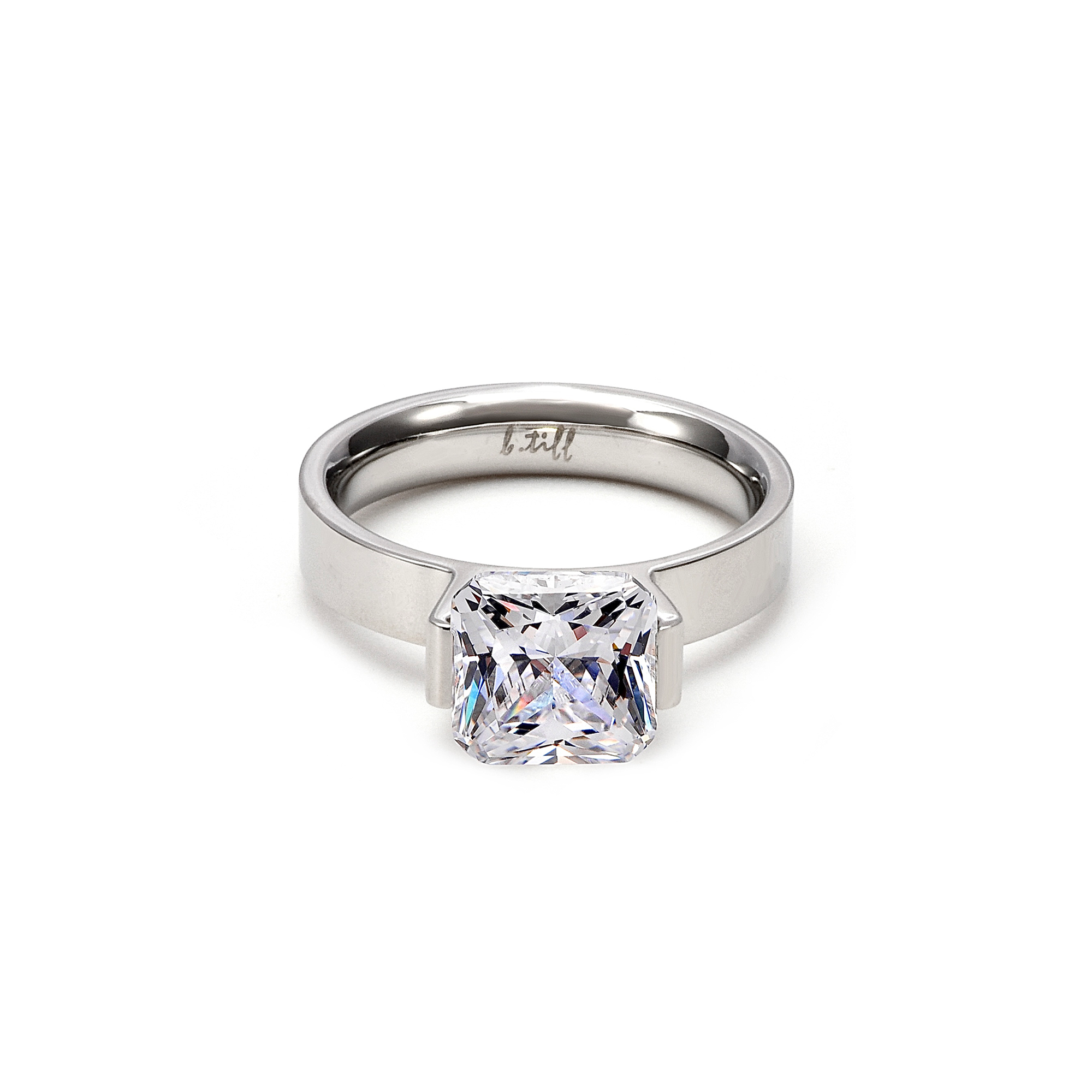 RG228W B.Tiff 2 ct Cushion Cut Engagement Ring