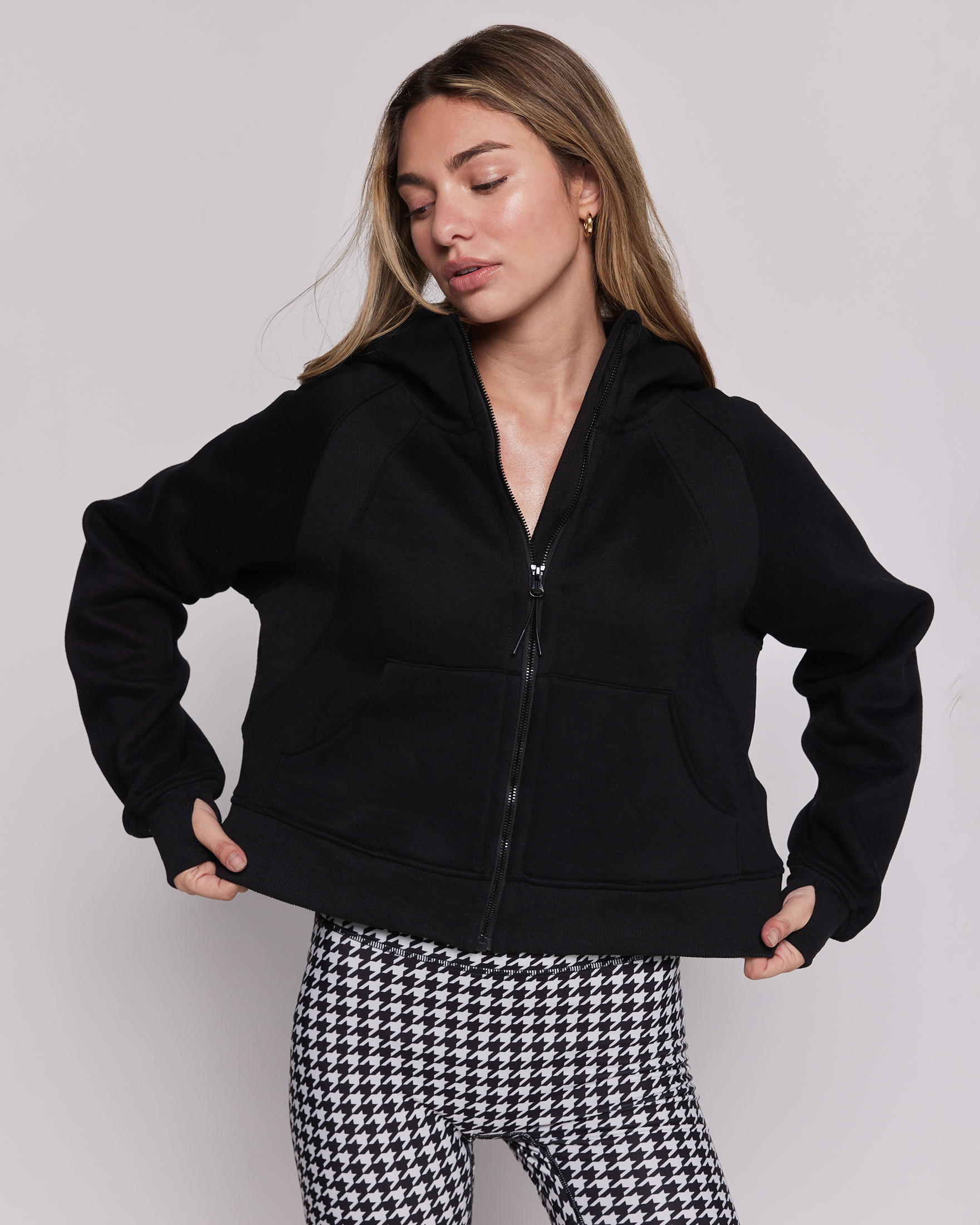 Effortless Fleece Full Zip Hoodie-5