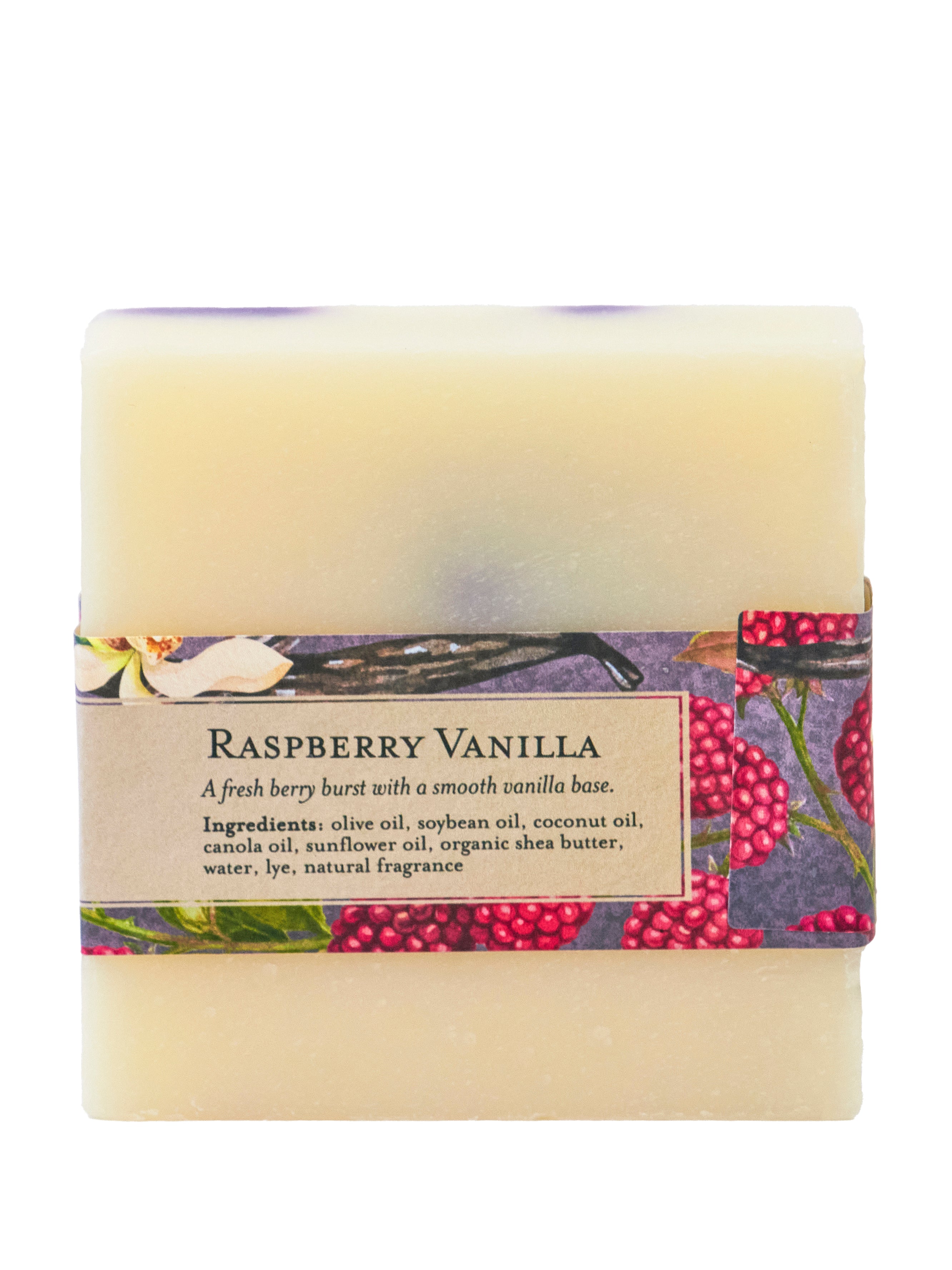 Raspberry Vanilla Soap Bar