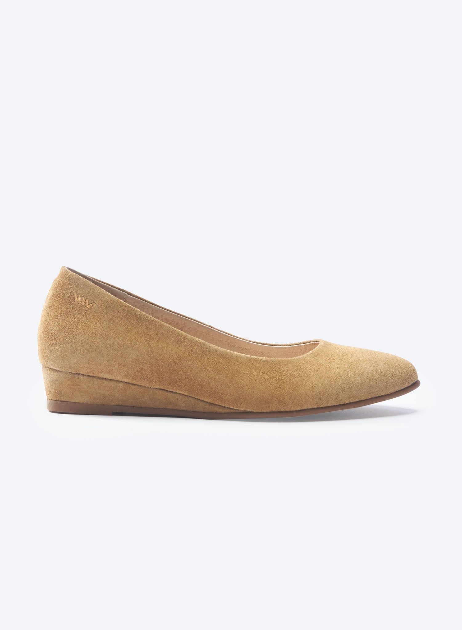 Roma Camel Suede Slip On Women Flat