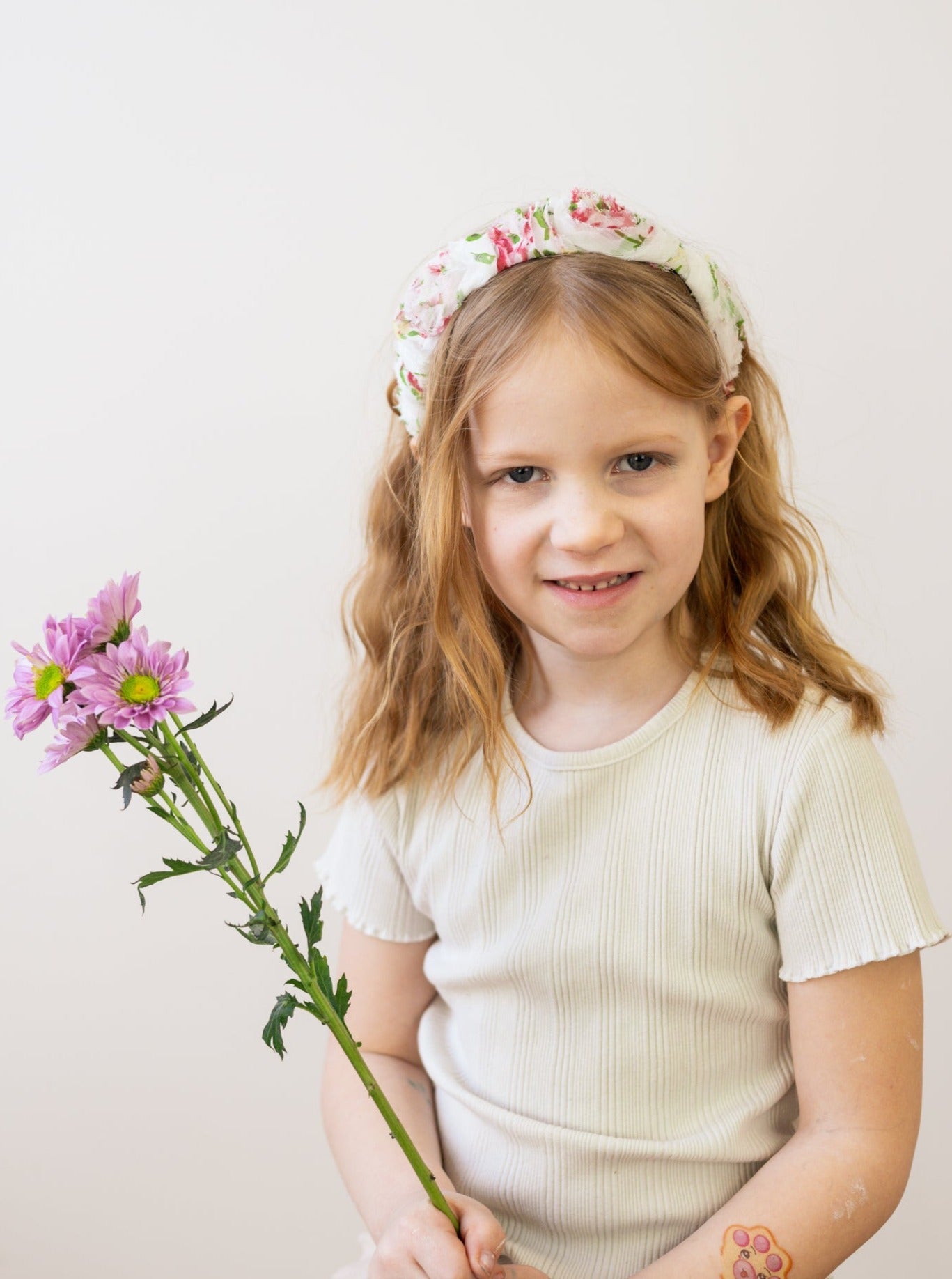 Flower Girl Rose Confection Child Headband