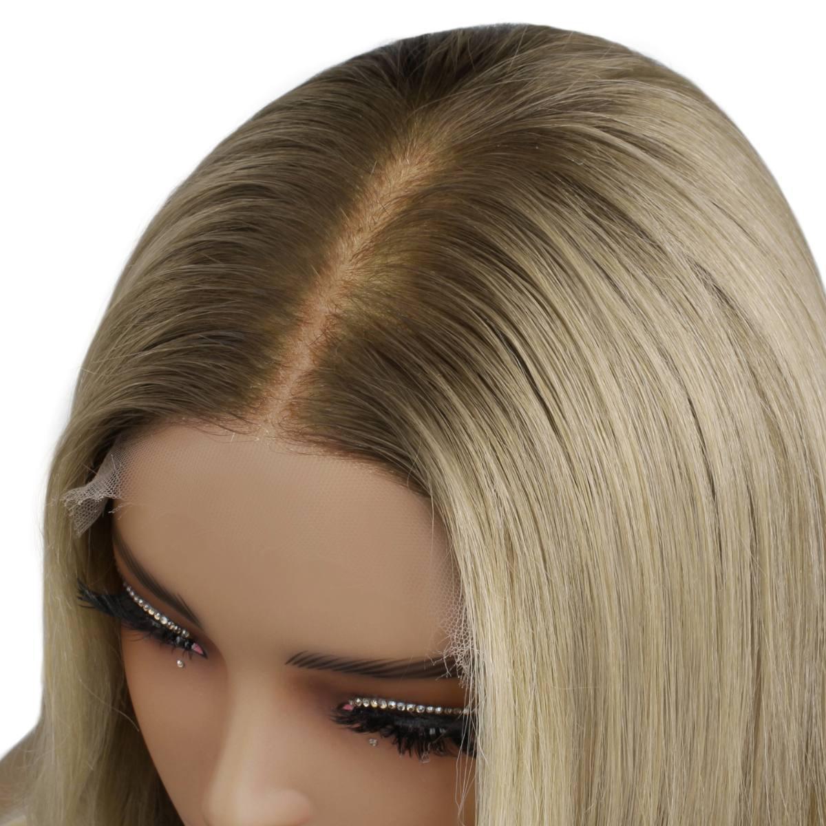 Ruby Glueless 5x5 HD Lace Professionally Colored 100% Human Hair Closure Wig