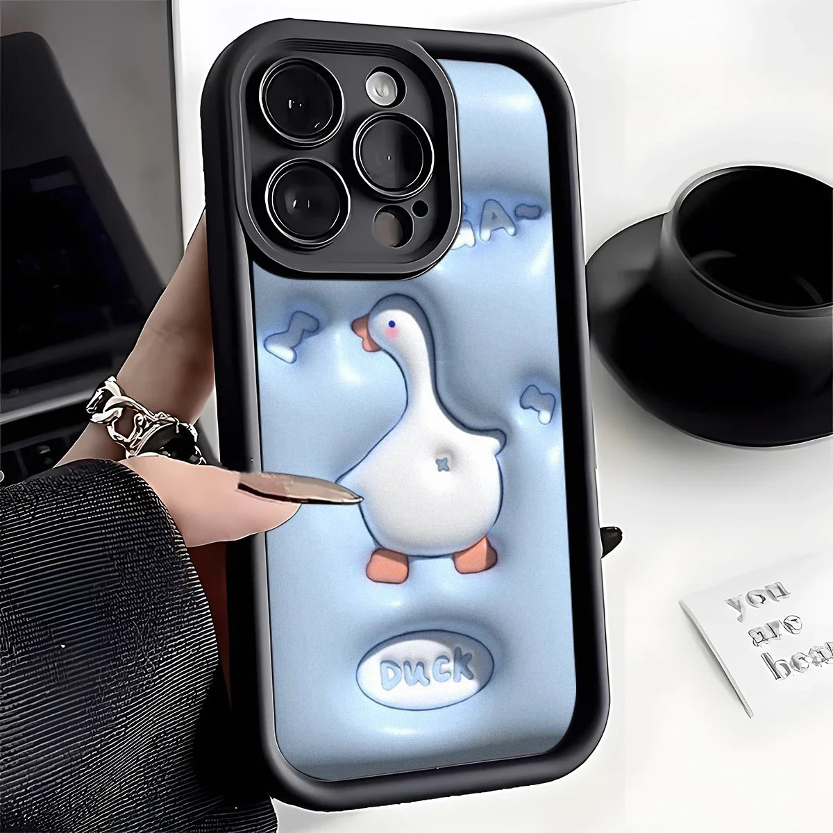Cute Cartoon Duck Phone Case