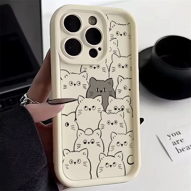 Original Funny Cat Women Phone Case