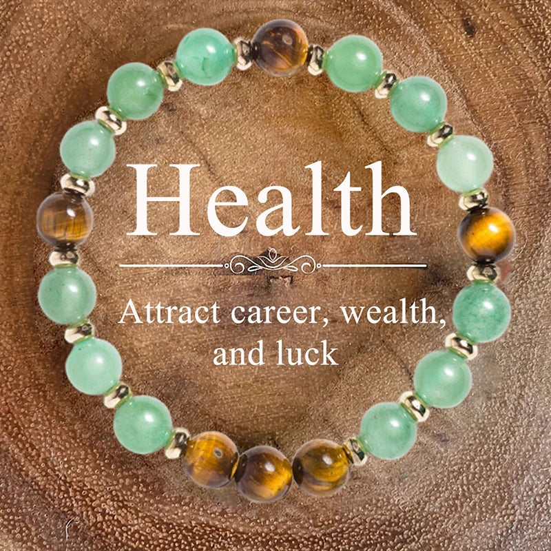 Intention Stone Bead Bracelets