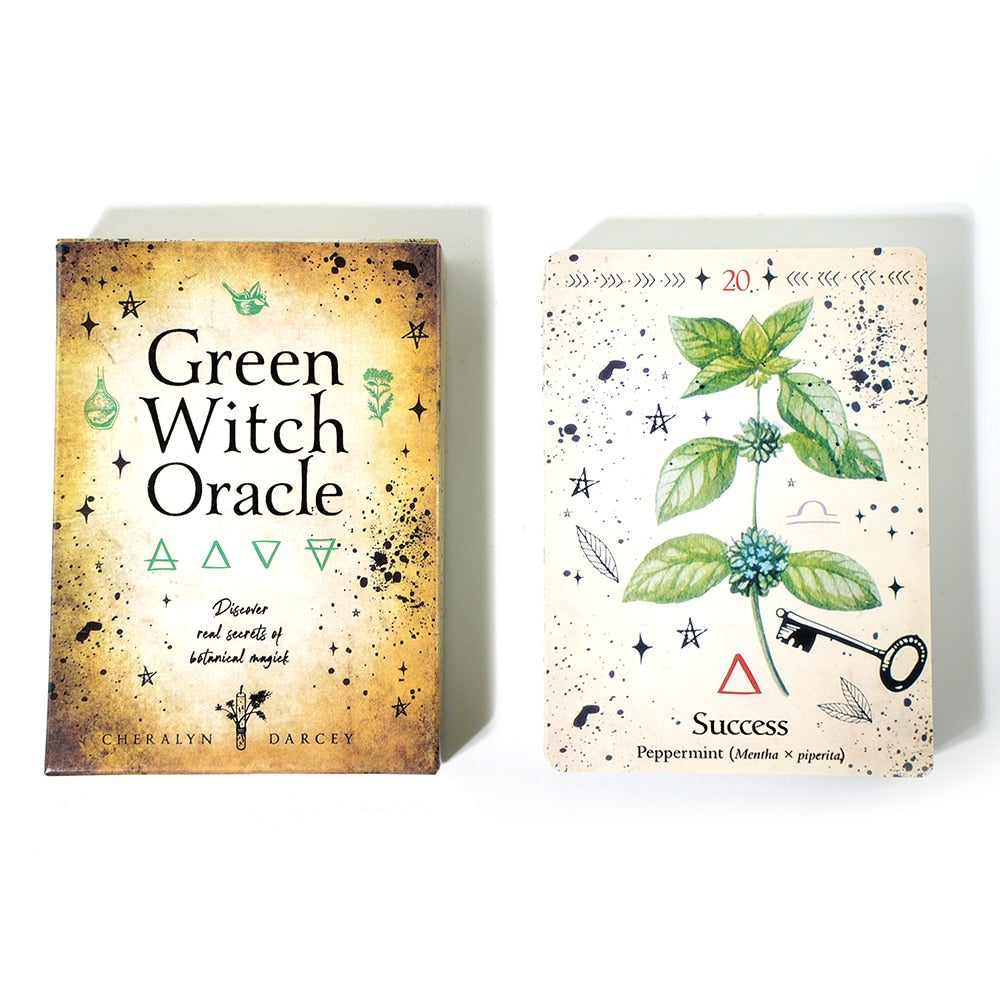 Green Witch Oracle Cards Deck