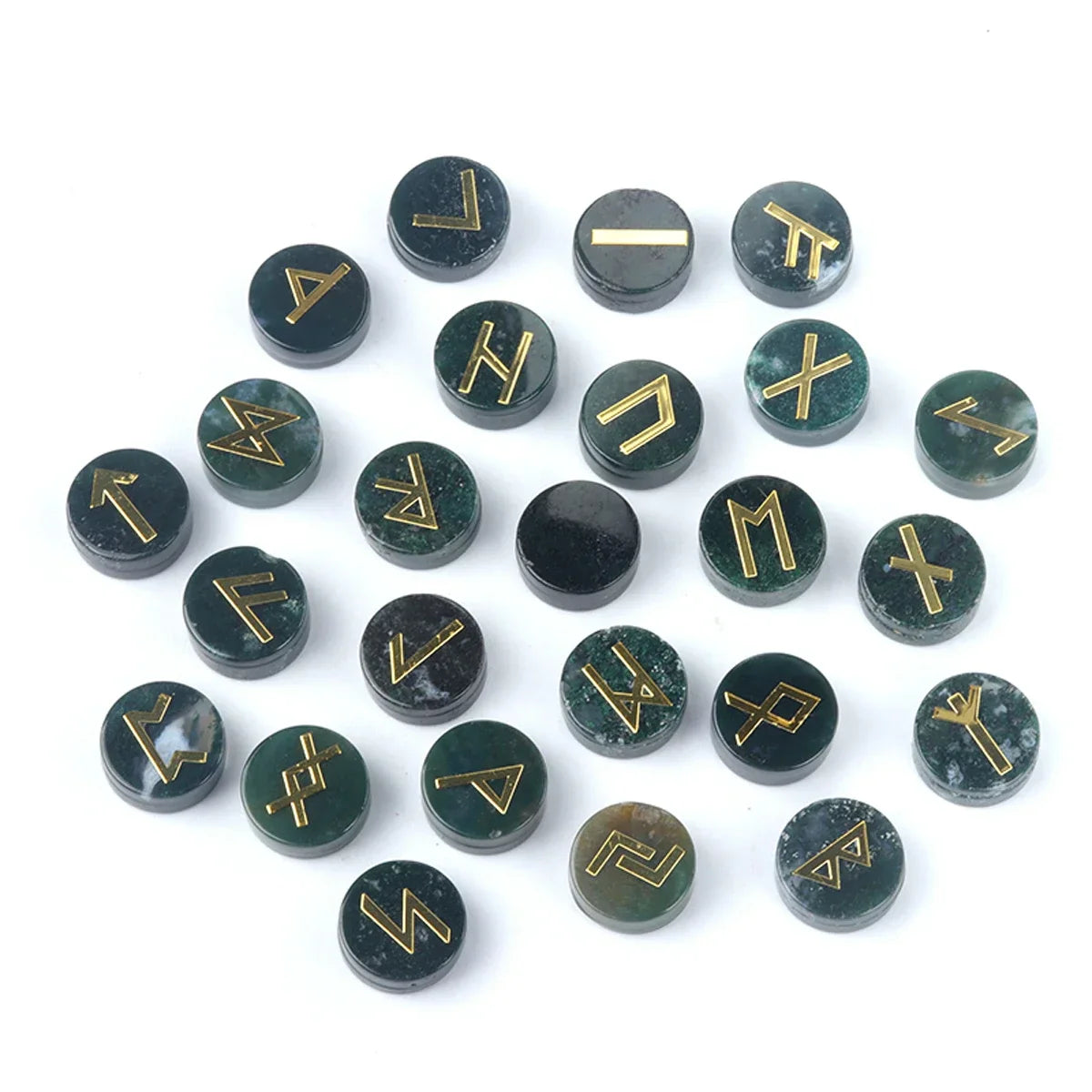 Round Crystal Runes