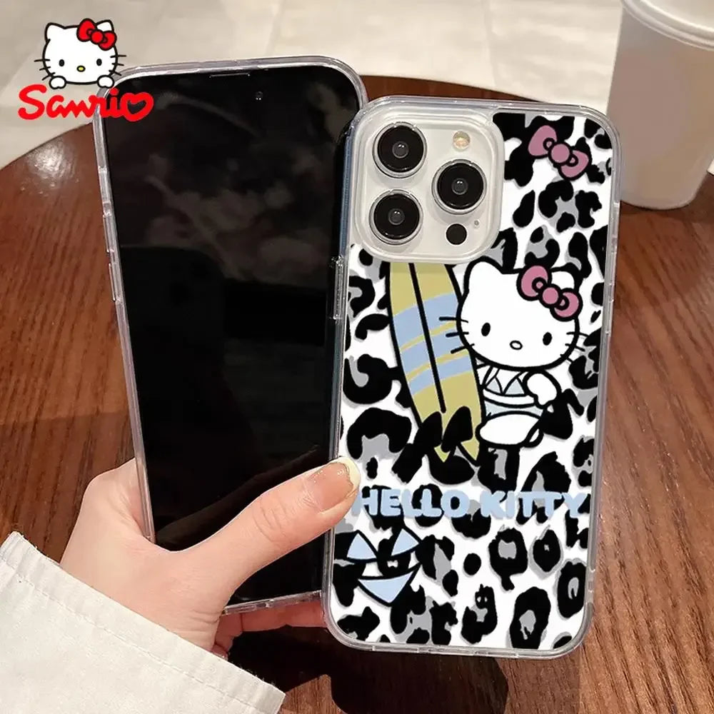 Phone Case Shell Kitty Cat Anime Accessory Brithday Gift For iPhone