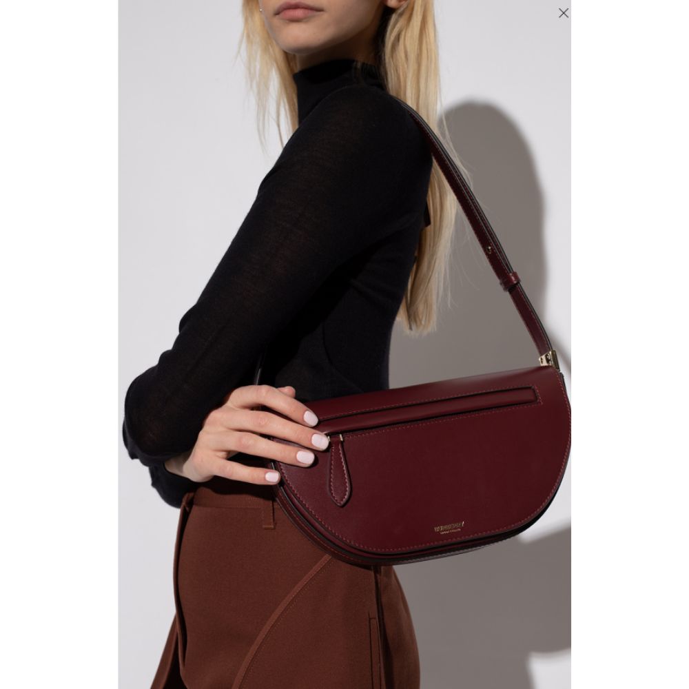 Burberry Olympia Small Leather Shoulder Bag by Steals