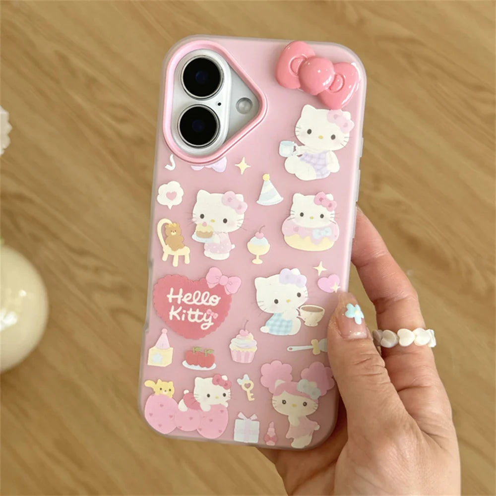 Pink Candy Cute Hello Kitty Phone Case