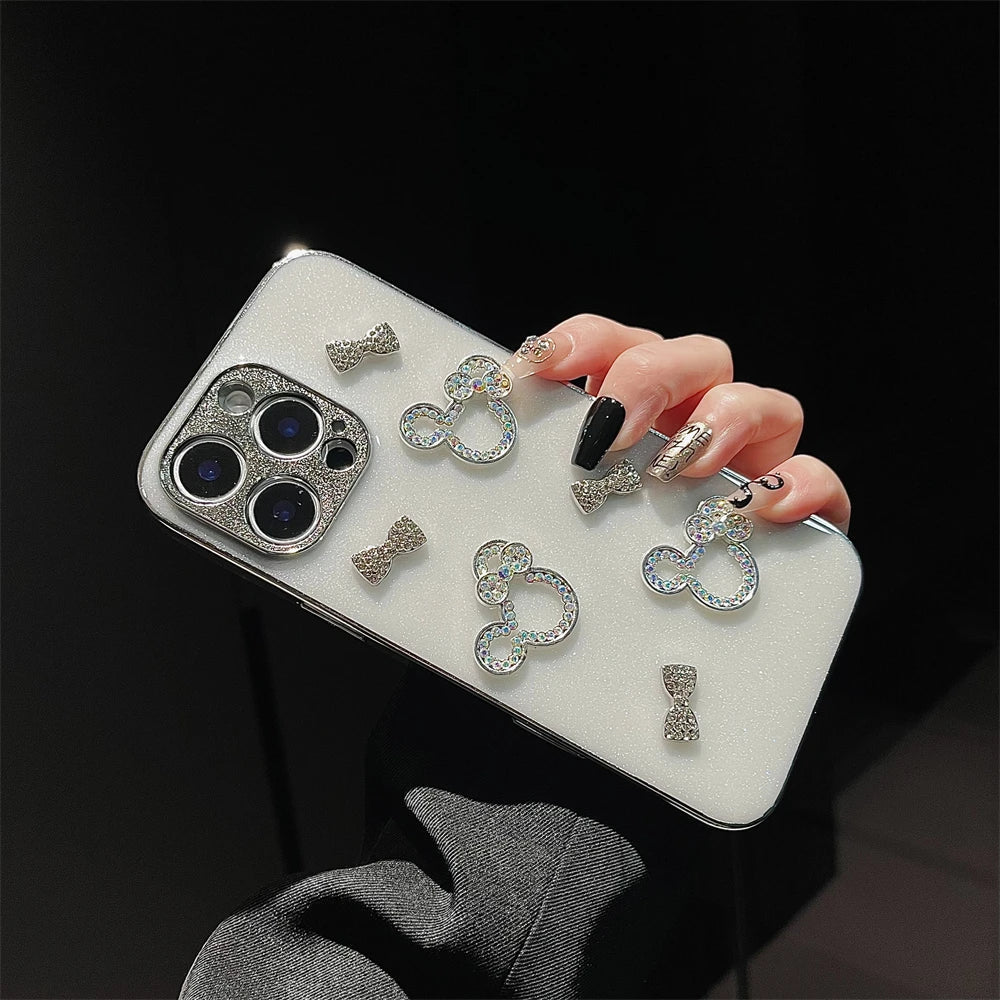 Luxury Diamond Plating Cute Hello Kitty Phone Case
