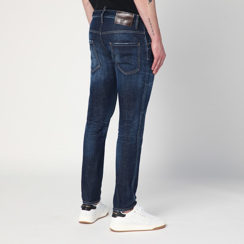 Dsquared2 Slim Skater Blue Jeans Men