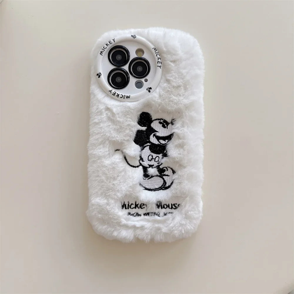 3D Soft Plush Disney Mickey Senior Phone Case