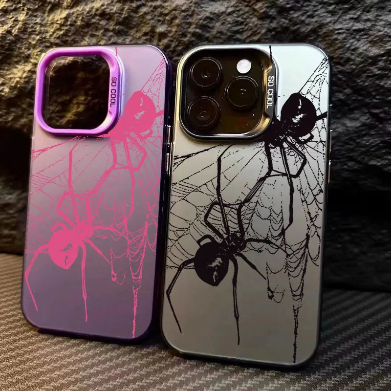 Spider Pattern Armour Phone Case