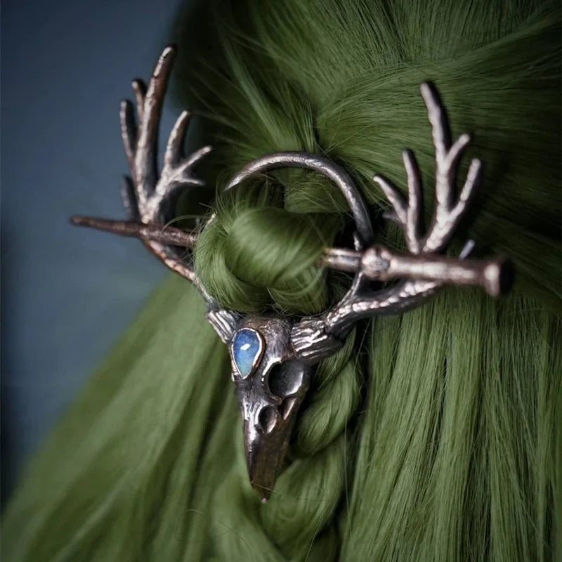 Moonstone Copper Hair Sticks