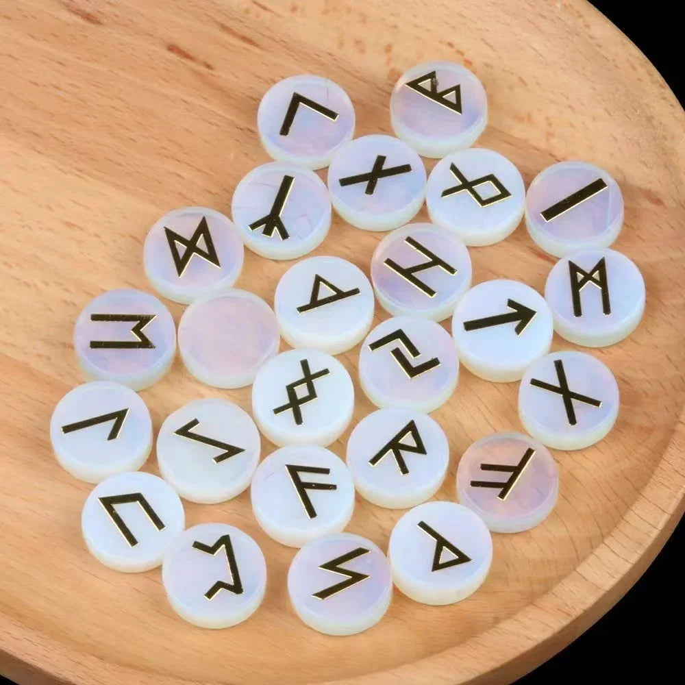 Round Crystal Runes