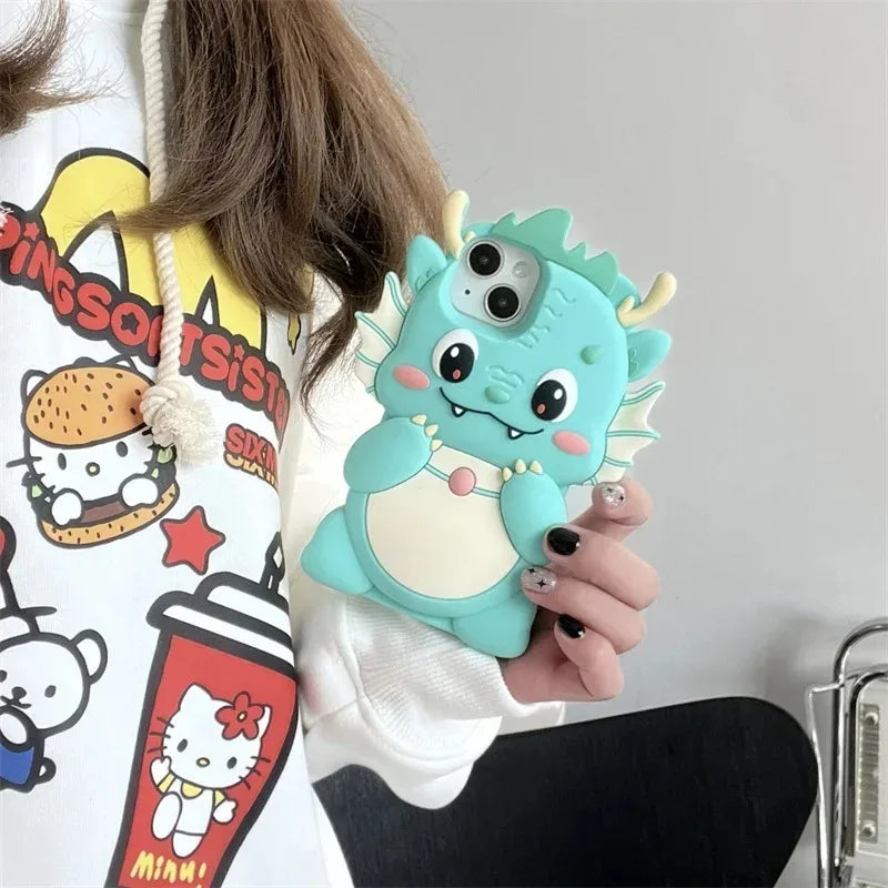 Cute Cartoon Dragon Baby Phone Case