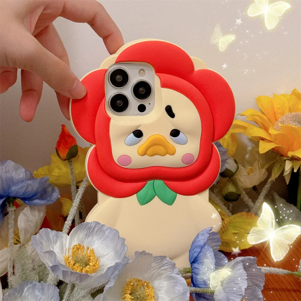 Cartoon Grievance Duck Kawaii Phone Case