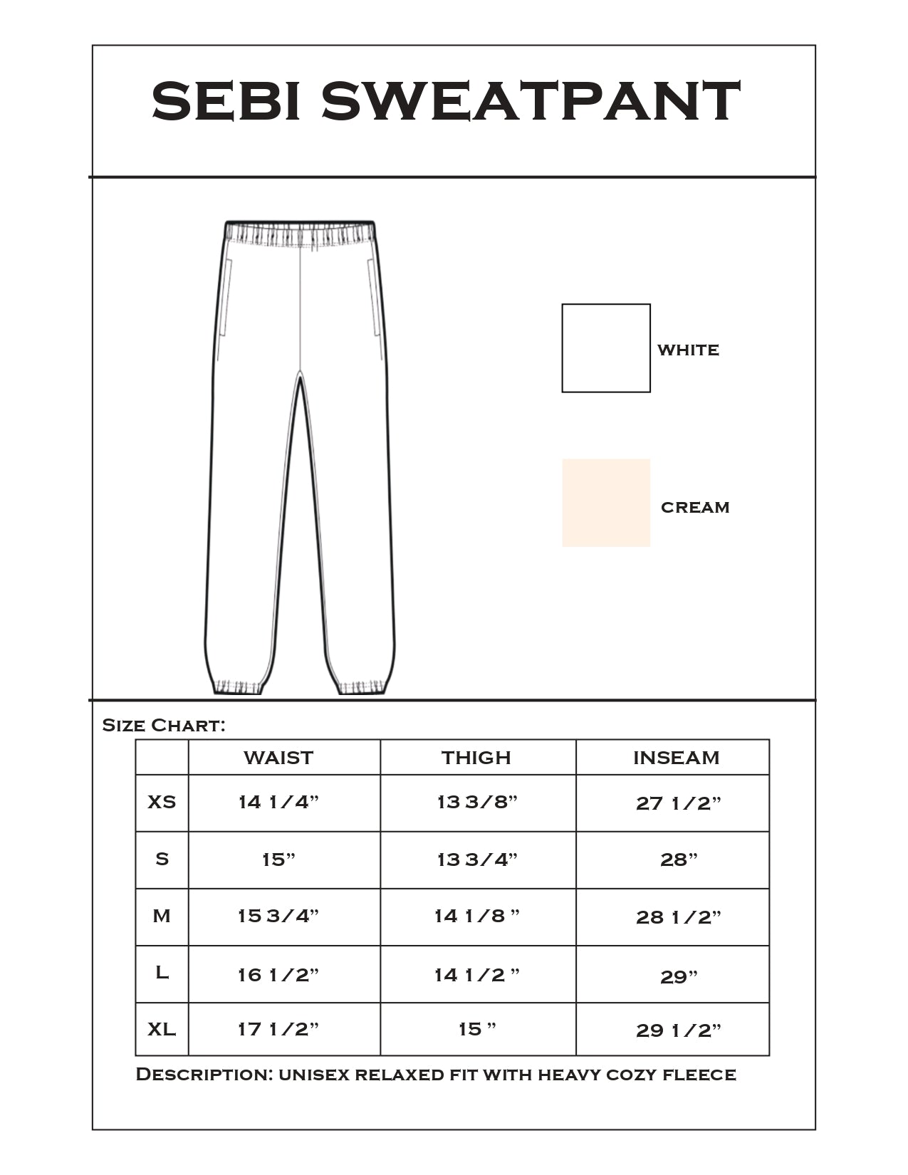 Sebi Sweatpant